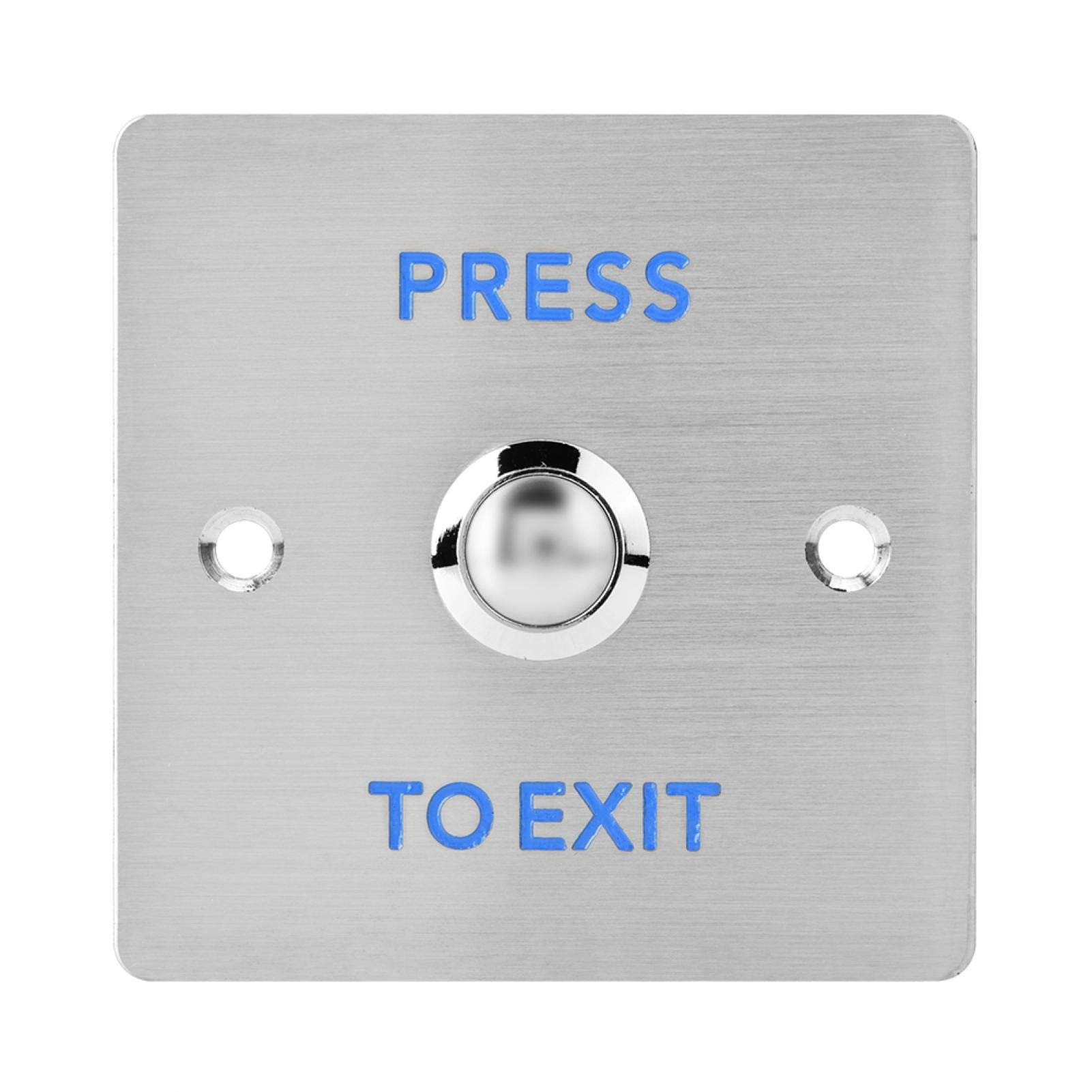 Stainless Steel Exit Door Release Button - Access Control Switch for Smart Security Locks | Ideal for Hotels, Homes & Office Buildings