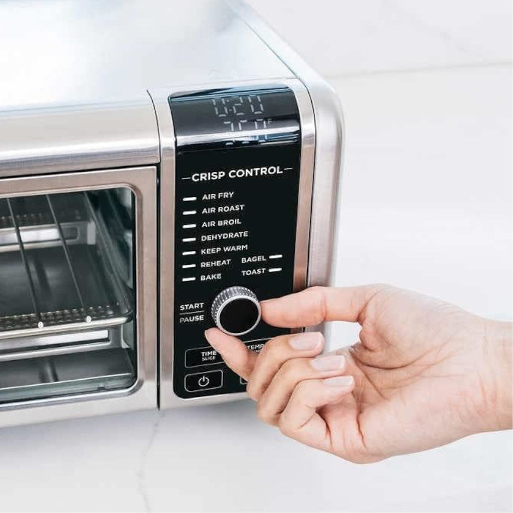 Ninja FT205CO Digital Air Fryer Pro 10-in-1 Countertop Oven with Home Essentials Warranty - Perfect for Baking, Roasting, and Air Frying at Home
