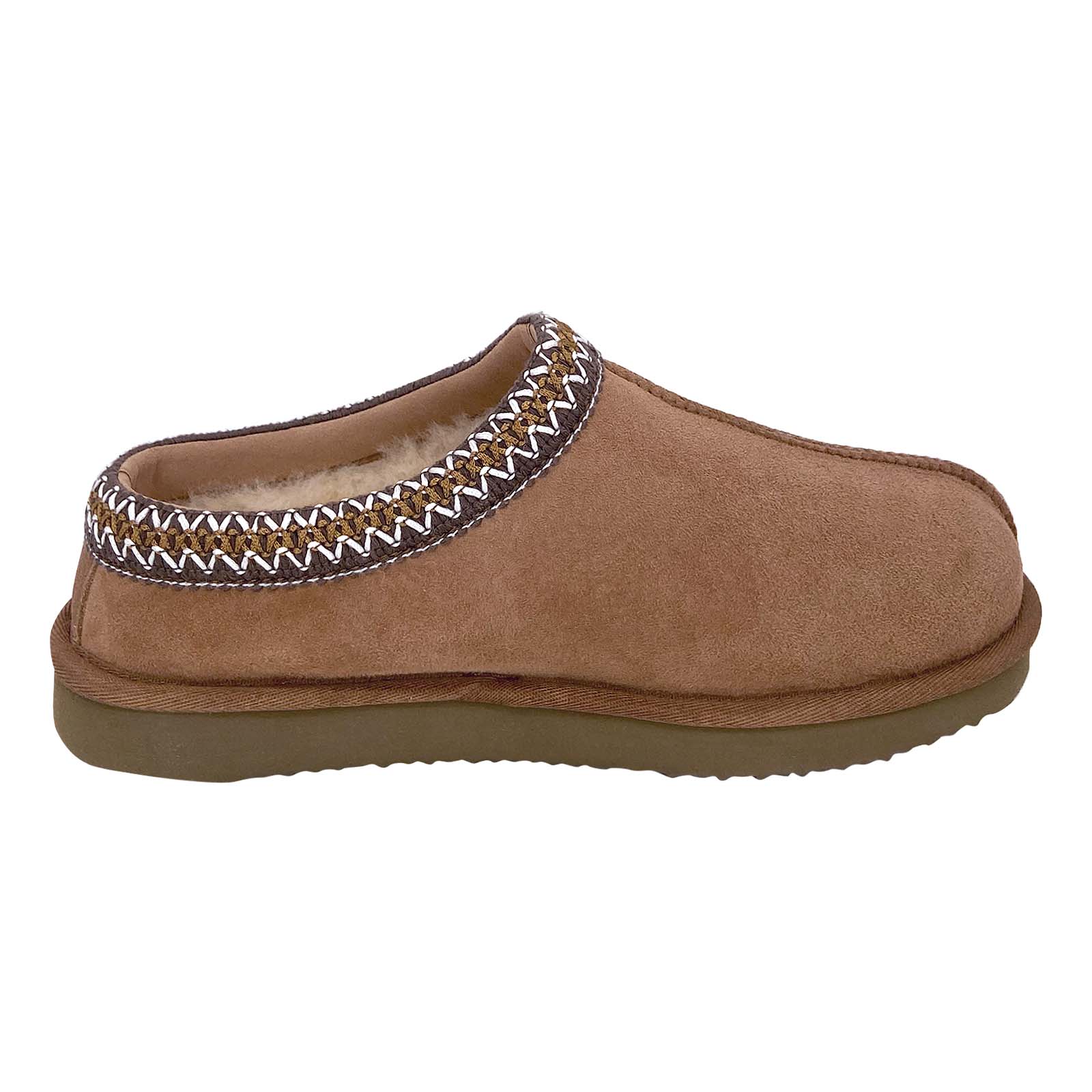Women's Sheepskin Slip-On Slippers - Final Clearance Sale (Sizes 9 & 10 Only) | Cozy Indoor House Shoes for Winter Comfort & Relaxation at Home