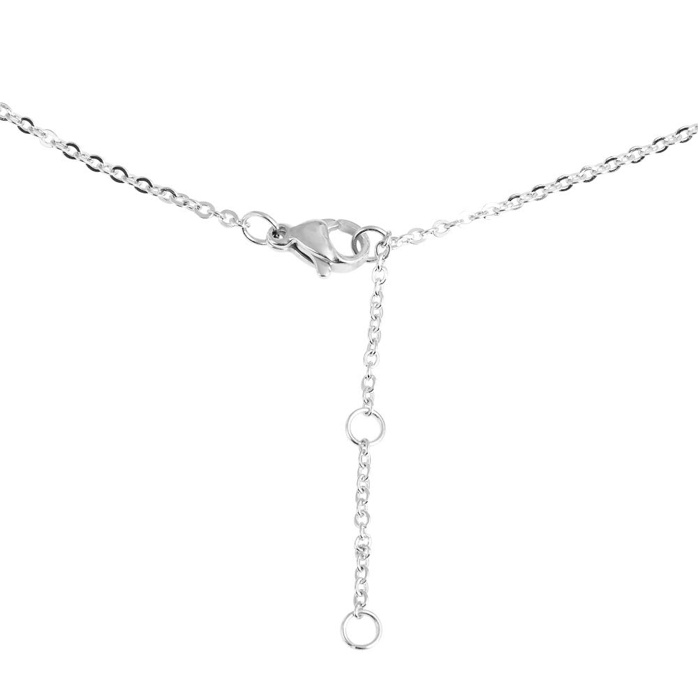 Edforce Elegant Stainless Steel Charms Anklet Foot Bracelet for Women - Perfect for Beach, Summer, Boho Fashion & Everyday Wear