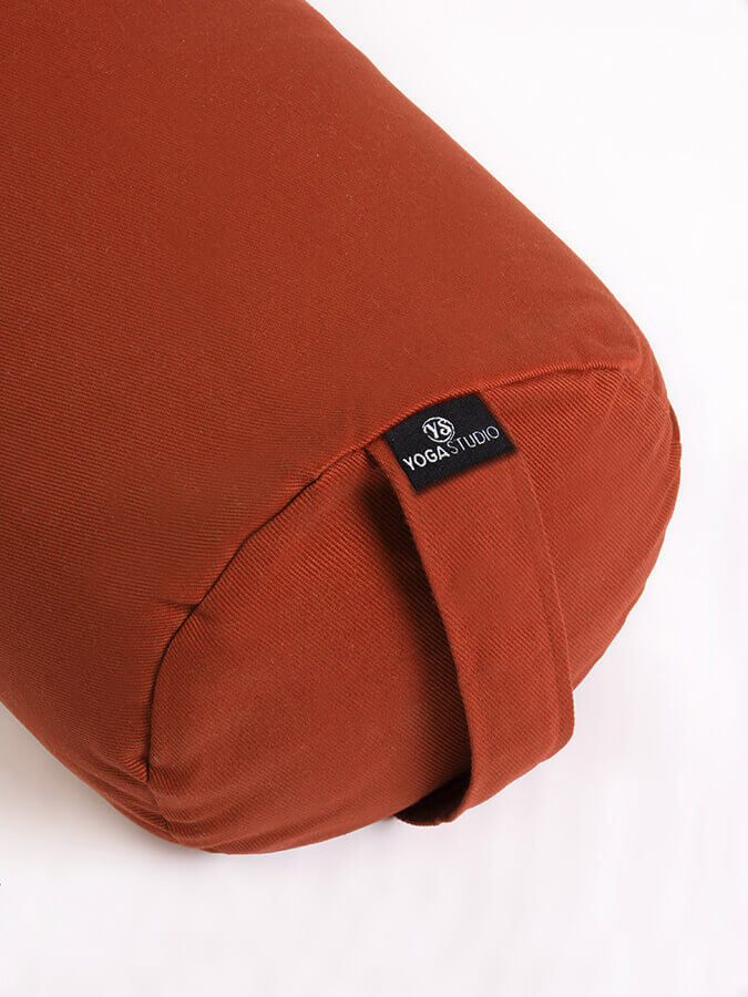 Organic Cotton Buckwheat Meditation Bolster Cushion for Yoga & Zen Relaxation - Perfect for Yoga Studios, Home Meditation & Stress Relief