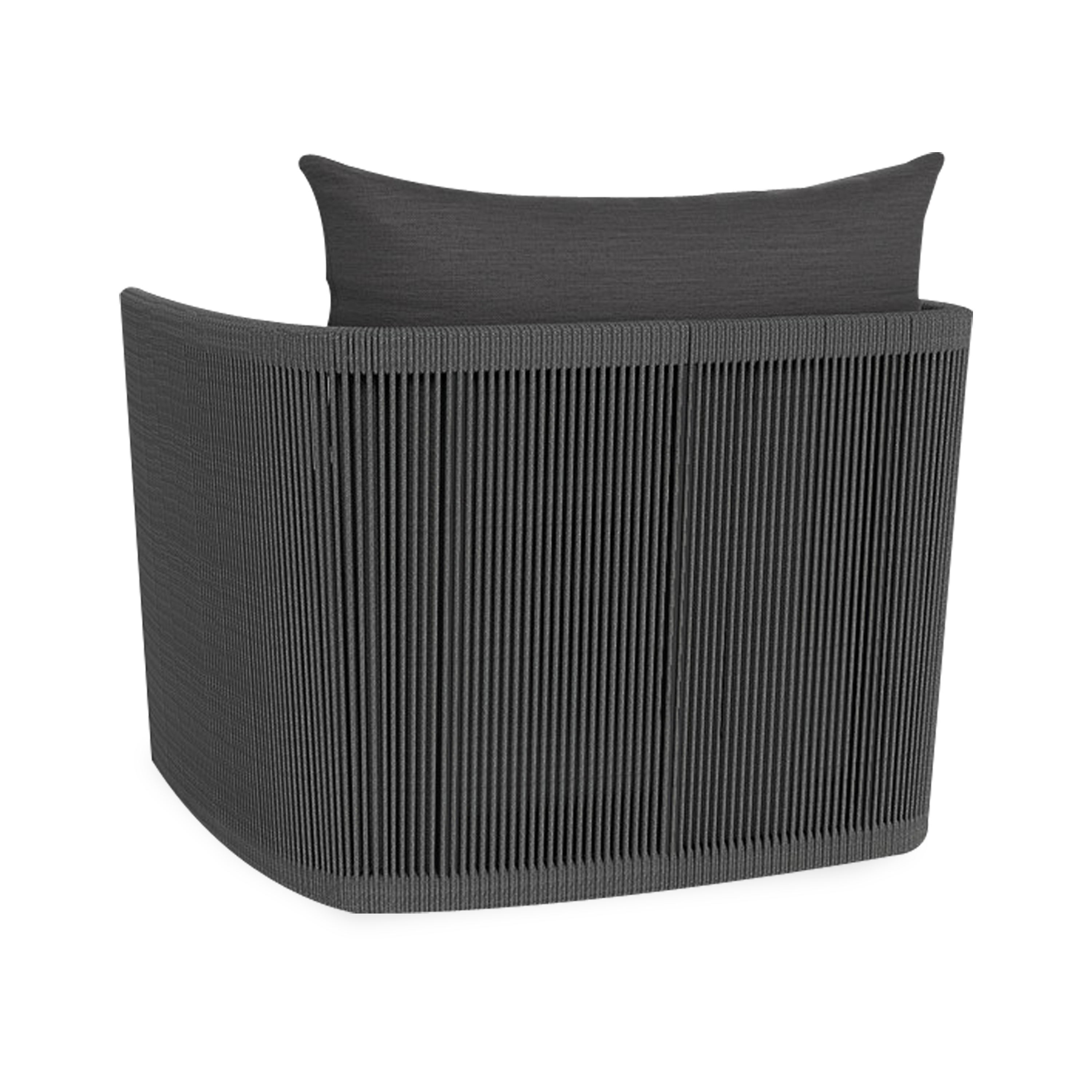 Antigua Lounge Chair - Modern Patio Furniture for Outdoor Relaxation, Comfortable Garden Seating with Durable Weather-Resistant Design - Perfect for Poolside, Backyard, and Balcony Use
