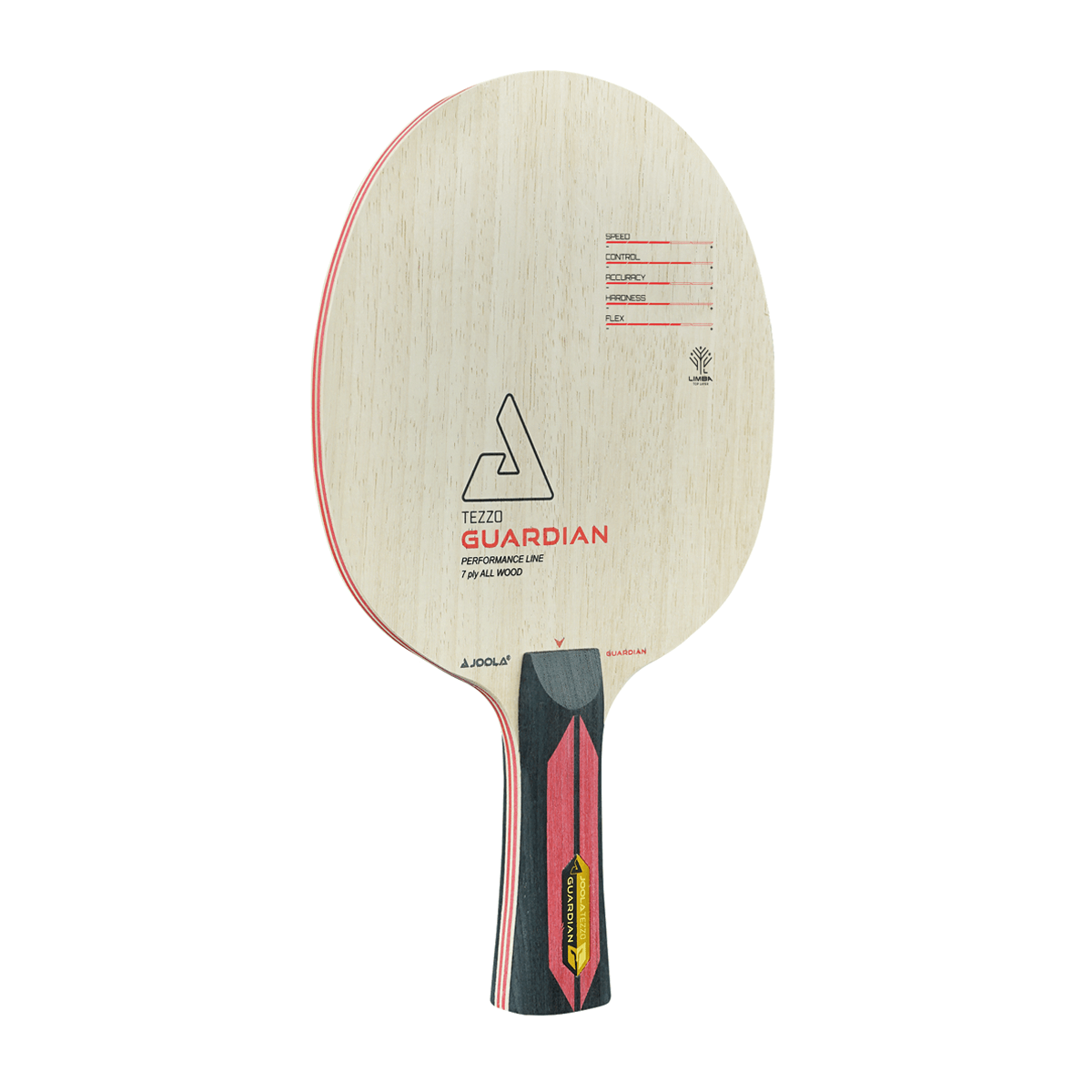 JOOLA Tezzo Guardian Table Tennis Blade - Professional Ping Pong Paddle for Spin & Control | Perfect for Tournaments & Training