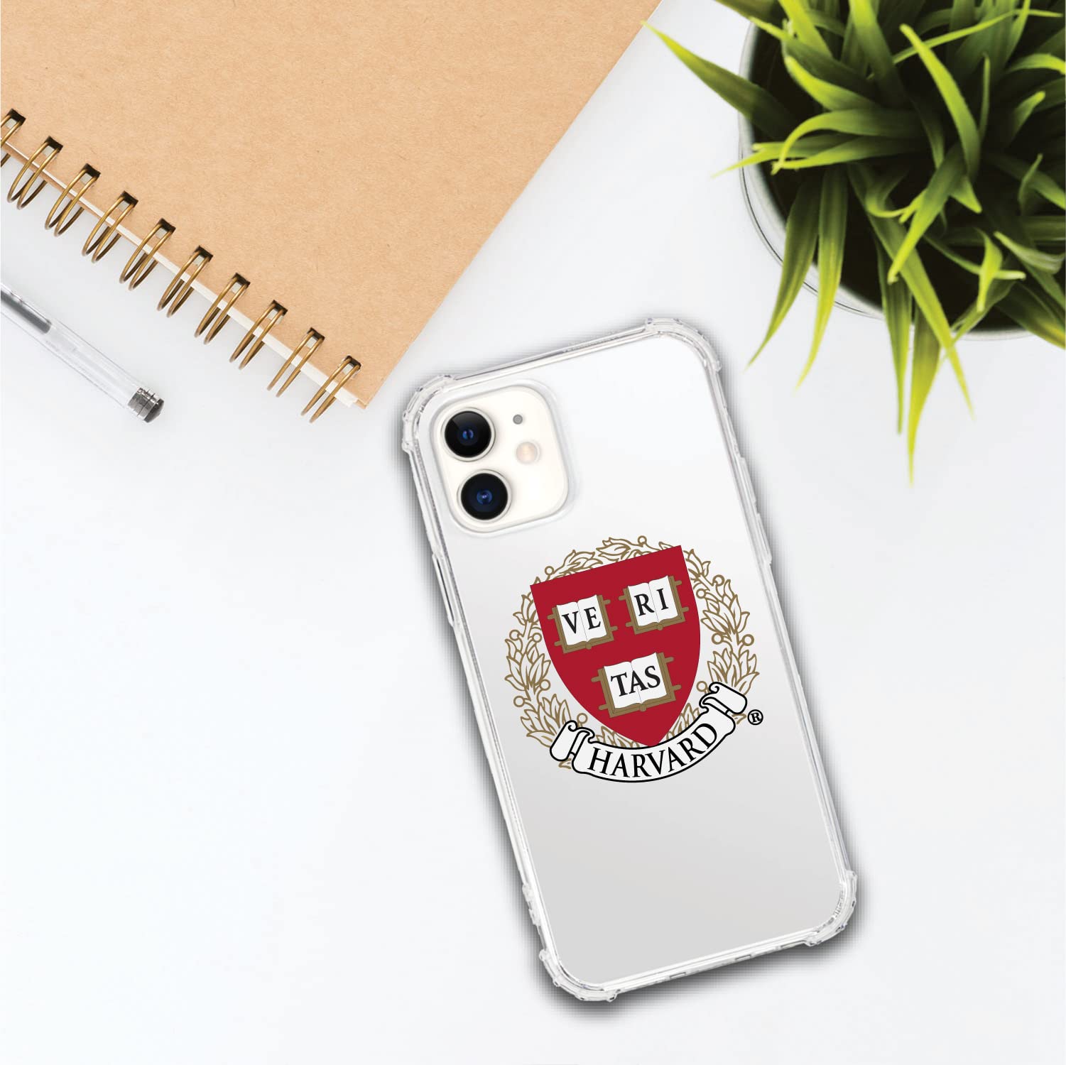 OTM Essentials Harvard University Tough Edge Protective Phone Case - Classic Design for iPhone & Samsung | Perfect for School, Work & Travel
