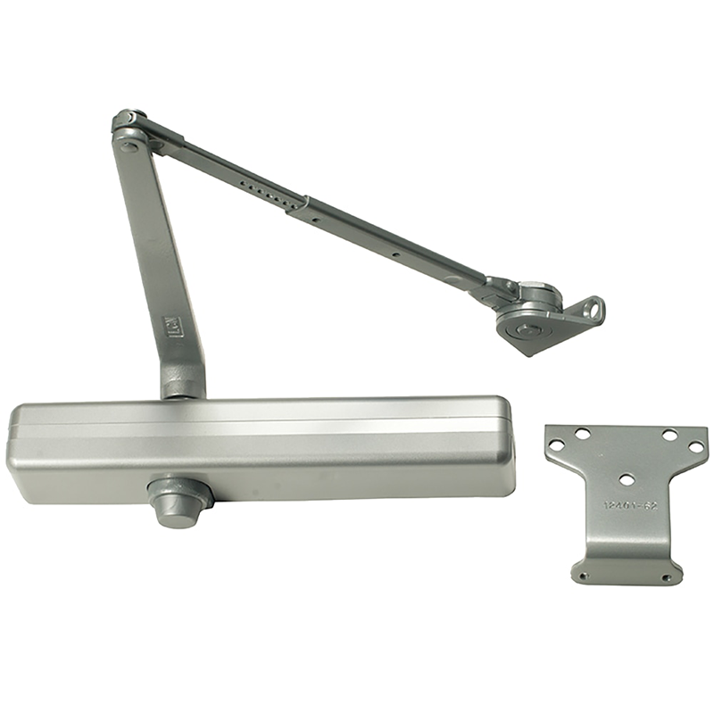 LCN 1461 HW/PA Commercial Grade Surface Door Closer with Hold Open Arm & Parallel Arm Shoe - Heavy Duty Delay Action Cylinder for Office Buildings, Schools, and Hospitals