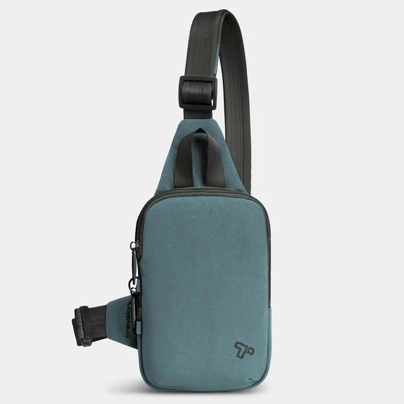 Travelon The Voyages Anti-Theft Compact Sling Bag - Secure Crossbody Purse for Travel, Commuting & Everyday Use