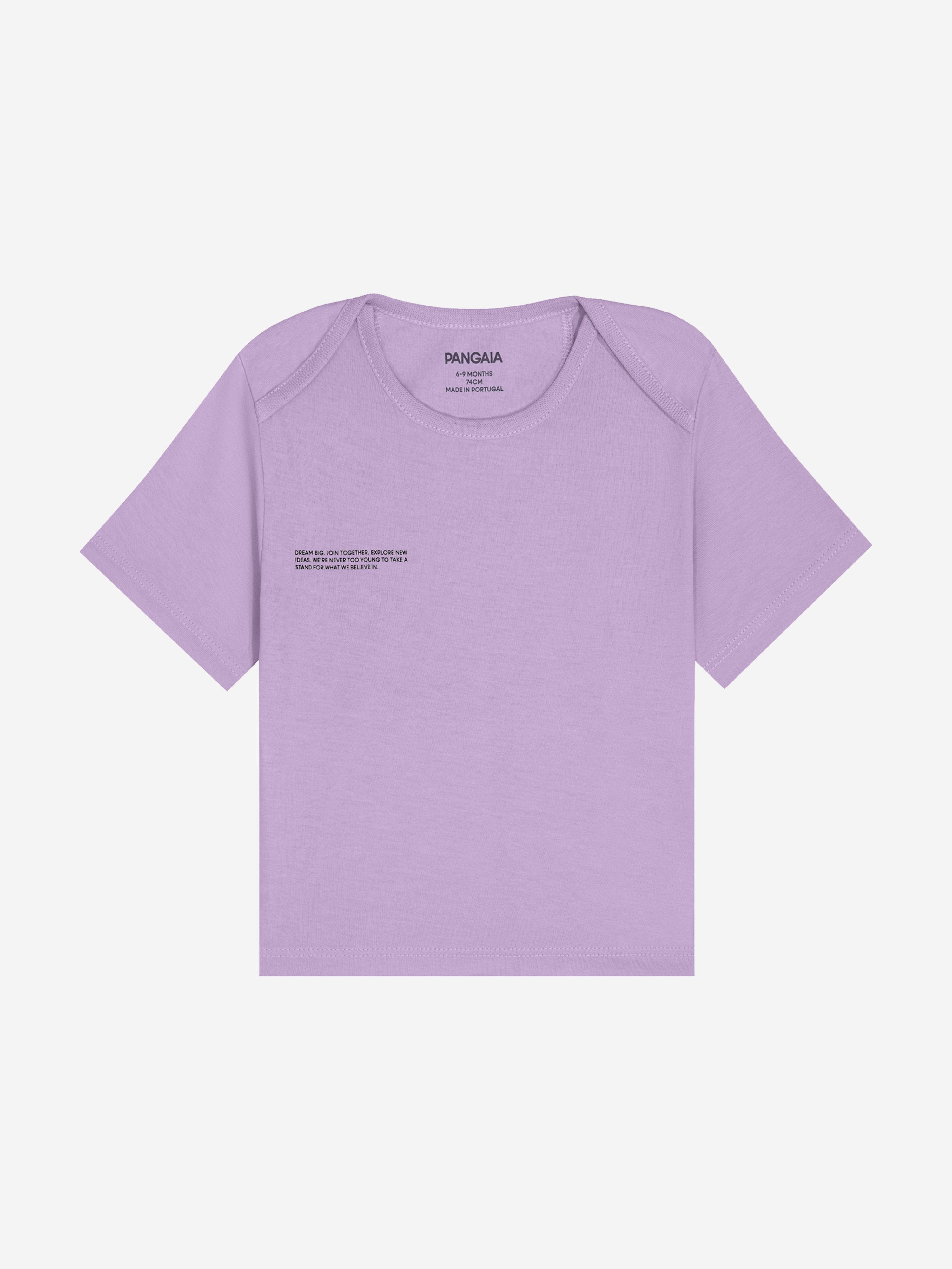 Baby 365 Lightweight Purple Cotton T-Shirt - Soft & Comfortable for Everyday Wear, Playtime & Outings