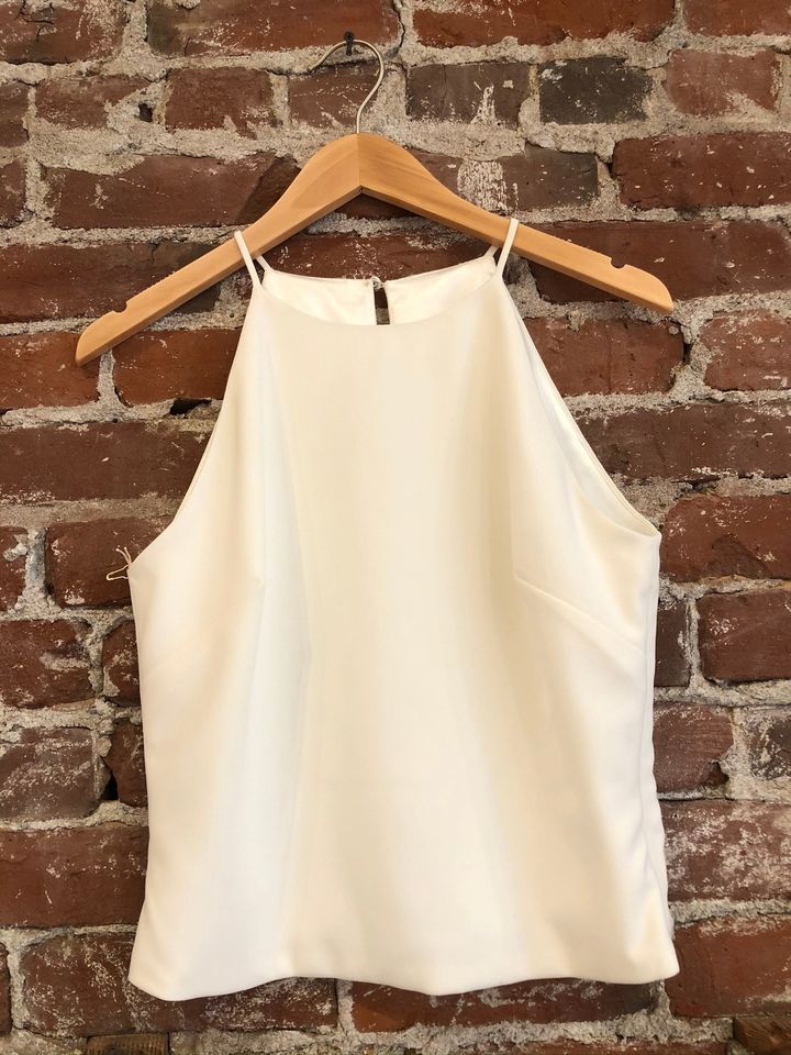 BHLDN Amy Kuschel Hayley Top - Elegant Lace Bridal Blouse for Wedding & Special Occasions | Perfect for Bridal Shower, Engagement Photos & Romantic Dates