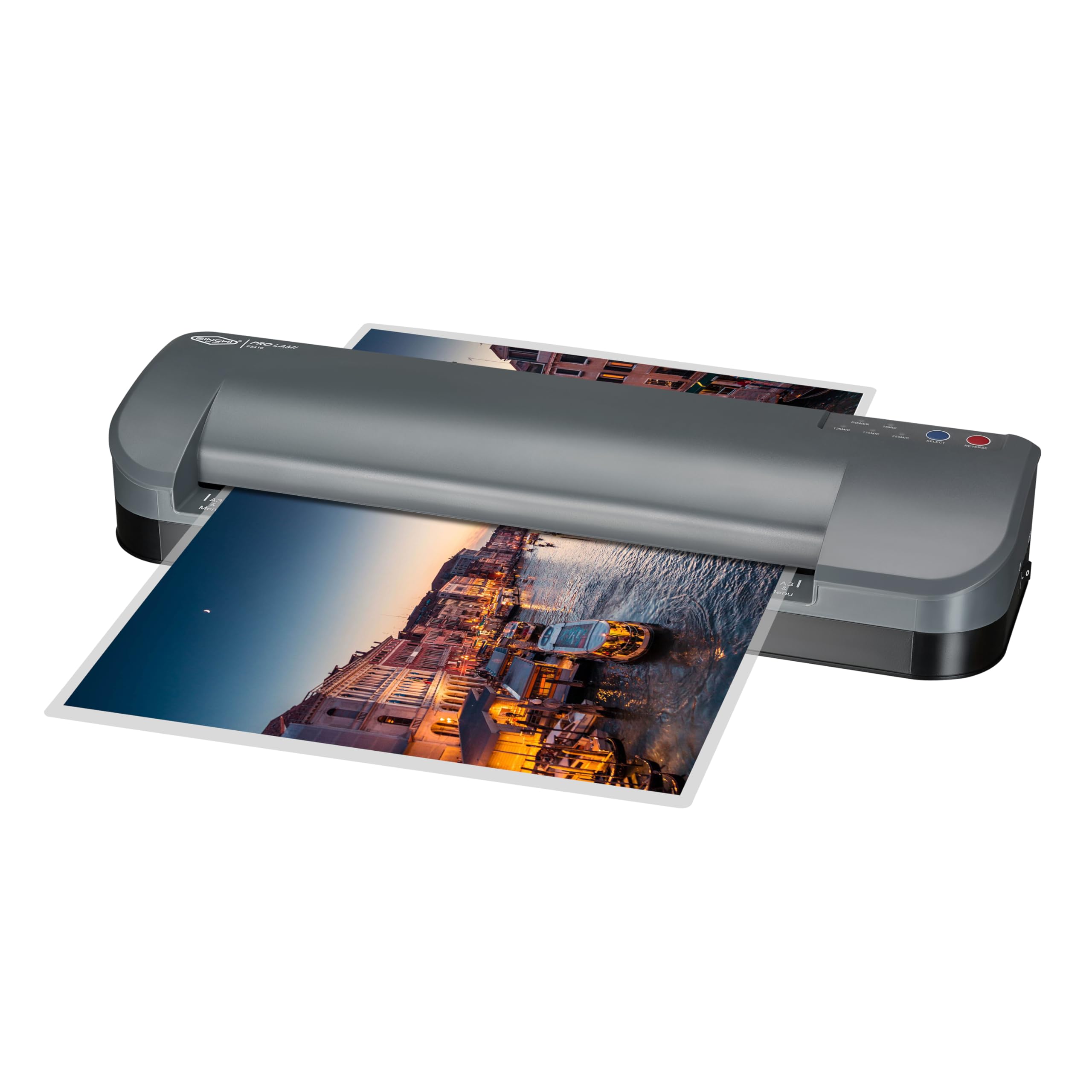 SINCHI 3-10 Mil 4-Roller Commercial Laminating Machine with Laminating Sheets - 55-Second Warm-Up, 40 Inches/Minute - 13-Inch Thermal Laminator for Office, School, Home & Business Use - Perfect for Documents, Posters, ID Cards & Craft Projects