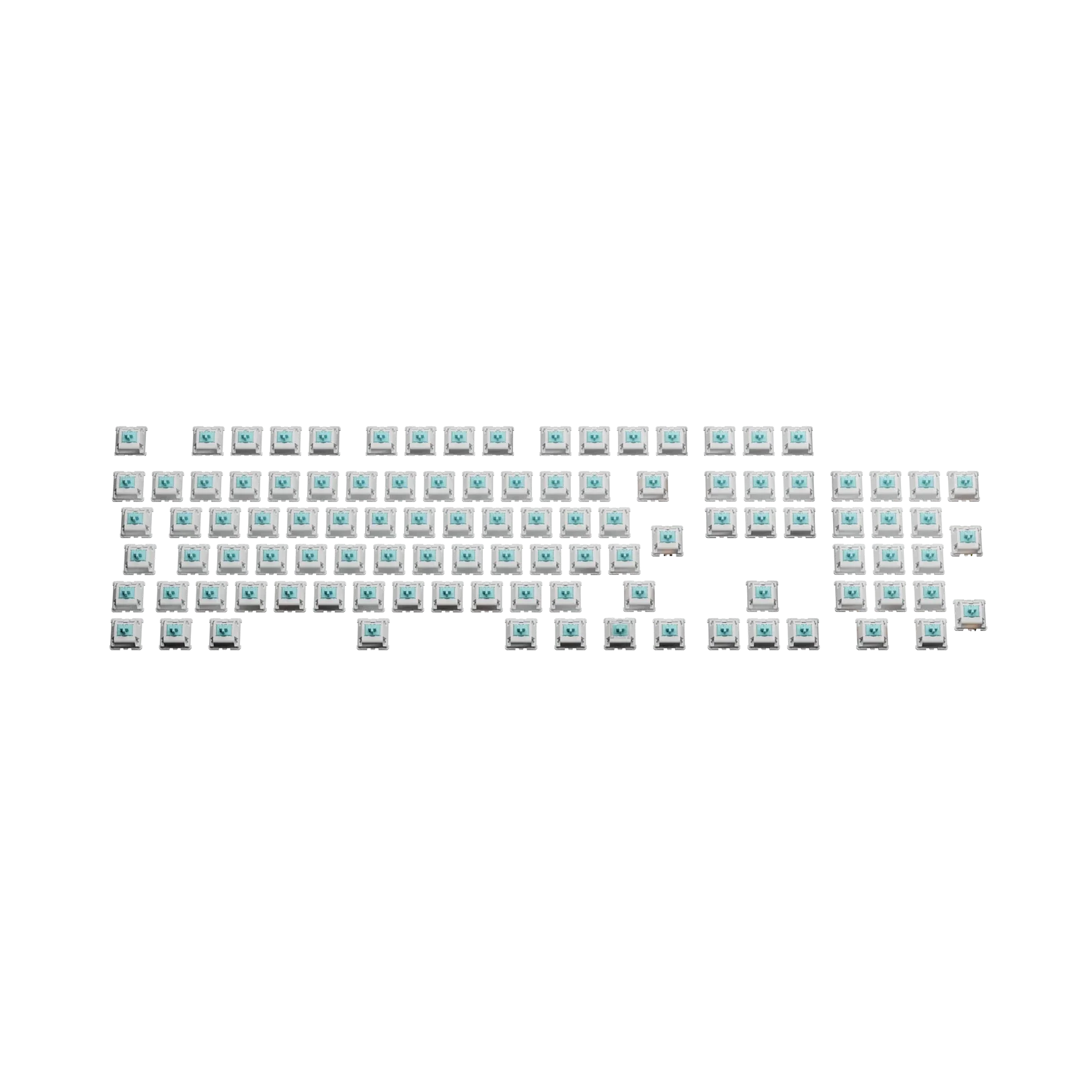 Glorious Lynx Tactile Mechanical Keyboard Switches - MX Style, 100-Pack, ISO Compatible - Perfect for Gaming, Typing & Custom Keyboard Builds