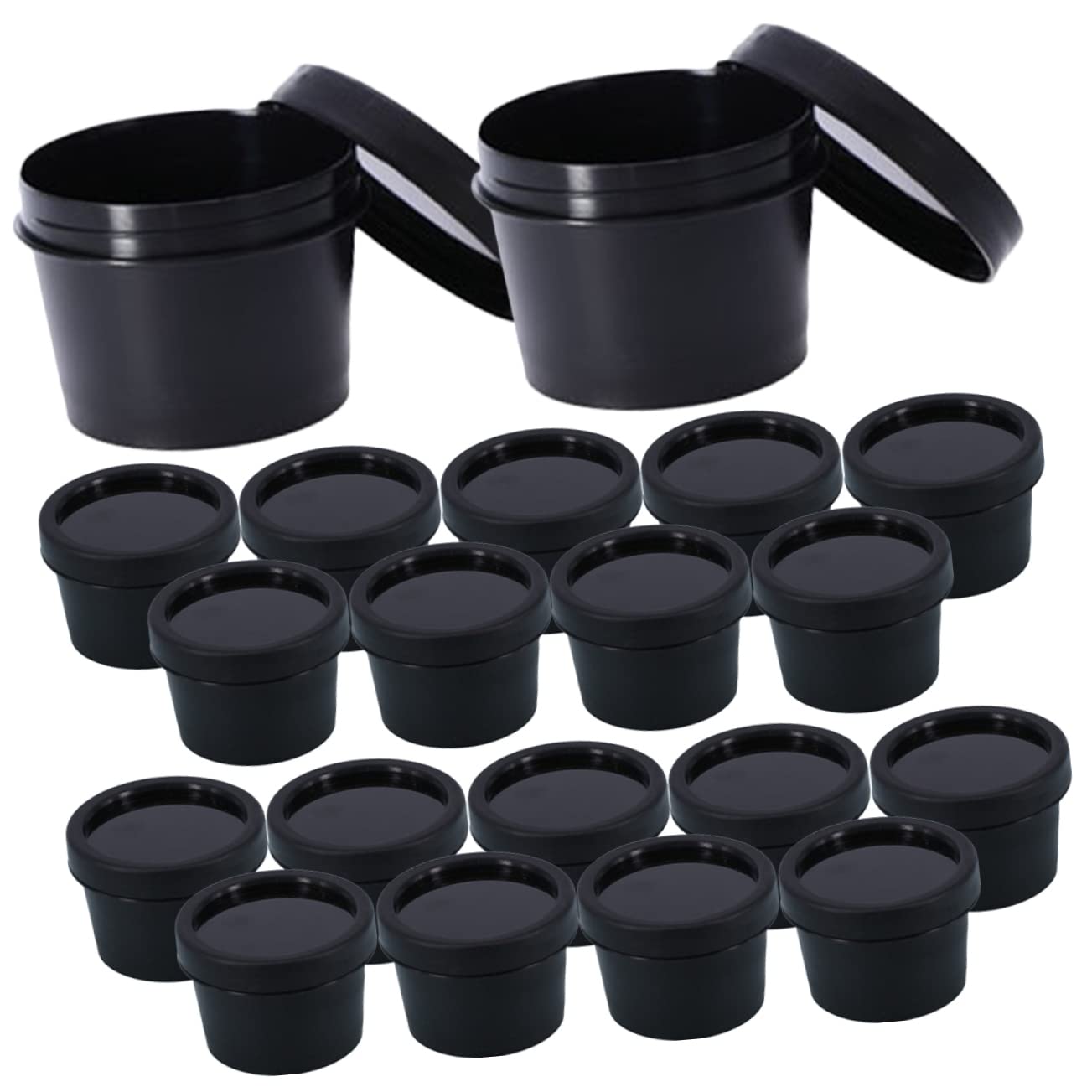 VALICLUD 20 Pack Travel-Sized Cosmetic Containers Set - Leak-Proof Mask Bottles, Lotion Jars & Cream Pots for Skincare, Toiletries & Makeup | Perfect for Air Travel, Gym, Camping & On-The-Go Organization