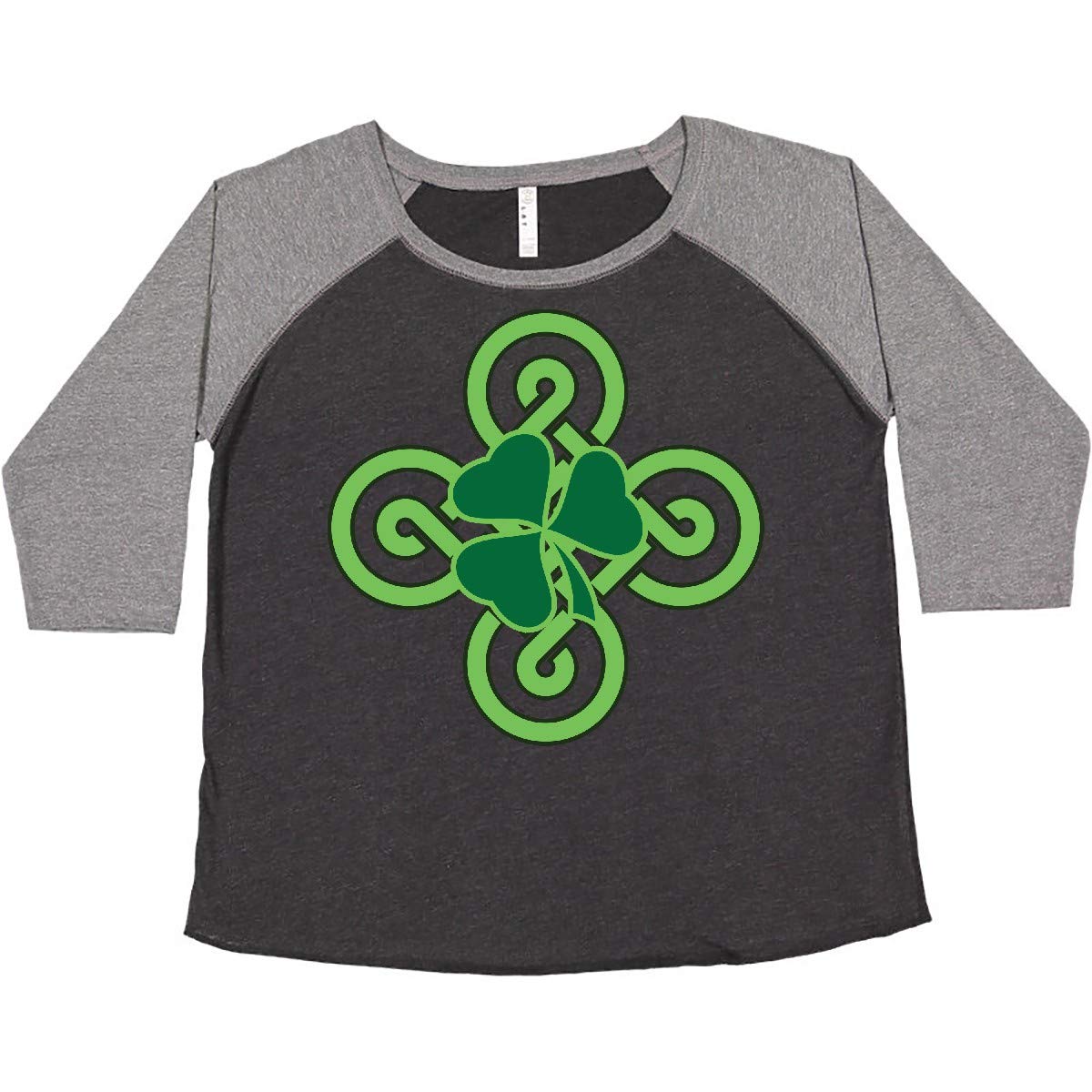 Inktastic St. Patrick's Day Shamrock Irish Plus Size T-Shirt for Women | Fun St. Paddy's Outfit & Irish Pride Apparel for Parties & Festivals