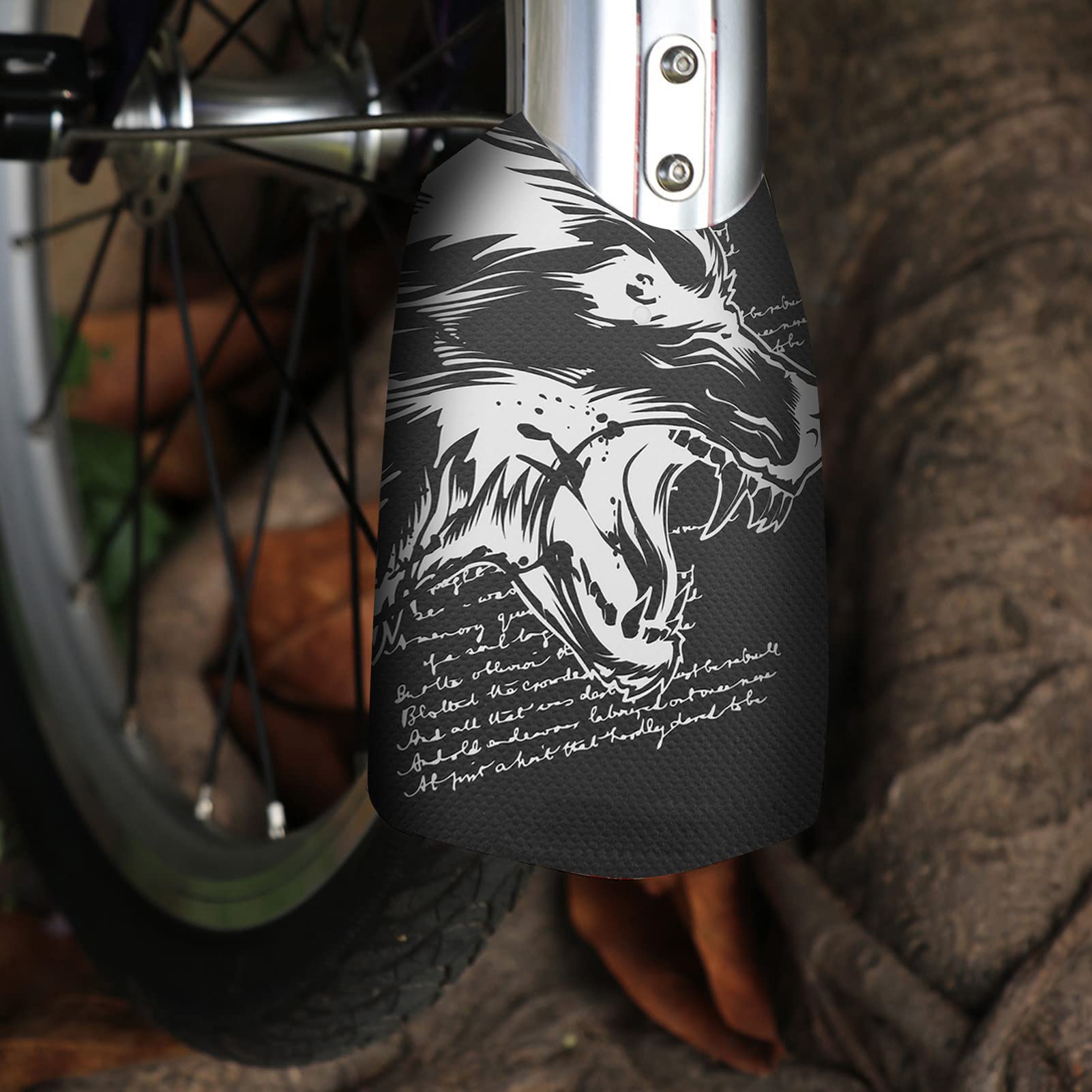Pilipane Custom Bike Fenders - Stylish Front Mudguard for Brompton Folding Bikes | Waterproof & Durable Cycling Accessory for Urban Commuting & Outdoor Adventures