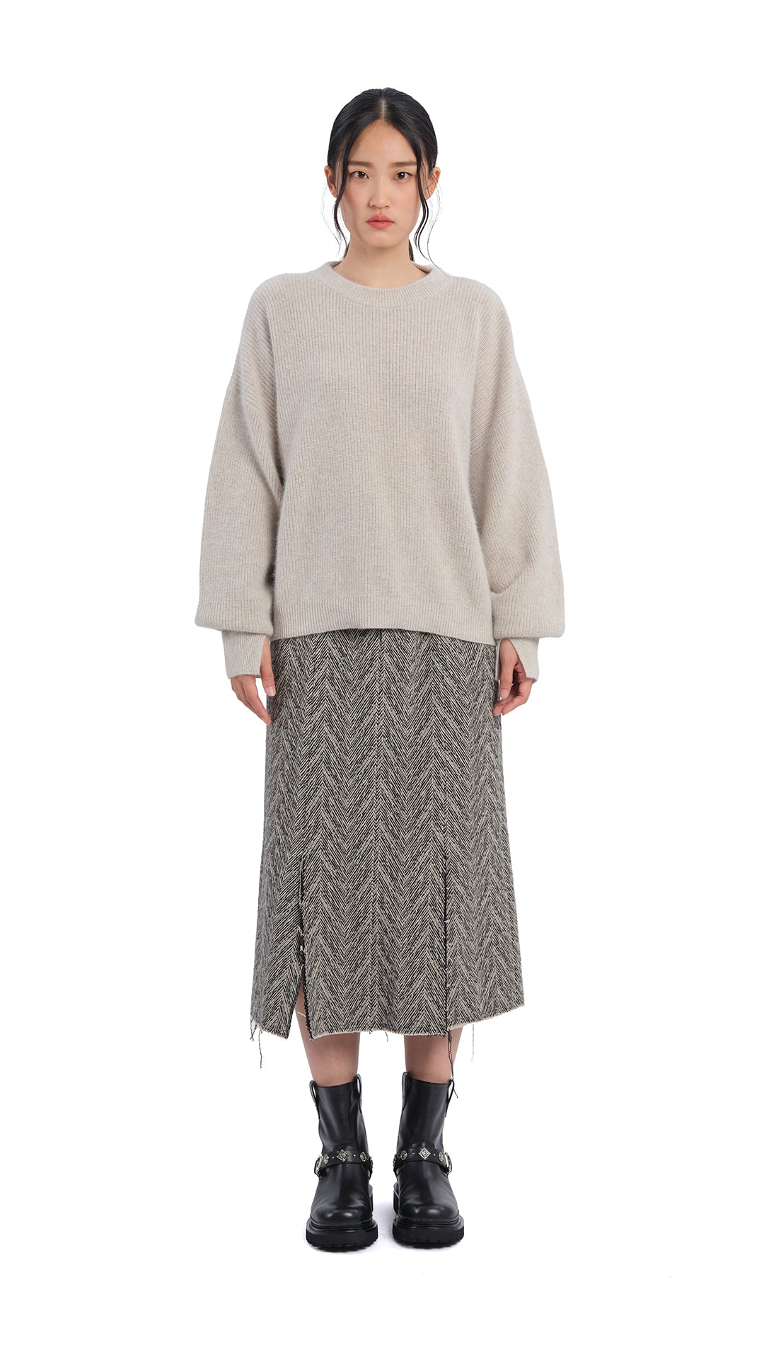 Fox Mix Cardigan Sweater for Women - Cozy Knit Open Front Long Sleeve Wrap - Perfect for Fall, Winter & Layering Outfits