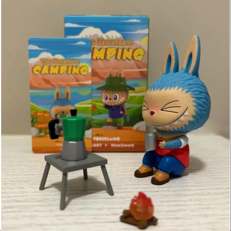 Labubu The Monsters Camping Series Complete Figure Set - Collectible Vinyl Toys for Display & Gifts (Perfect for Home Decor, Office Display, and Anime Collections)