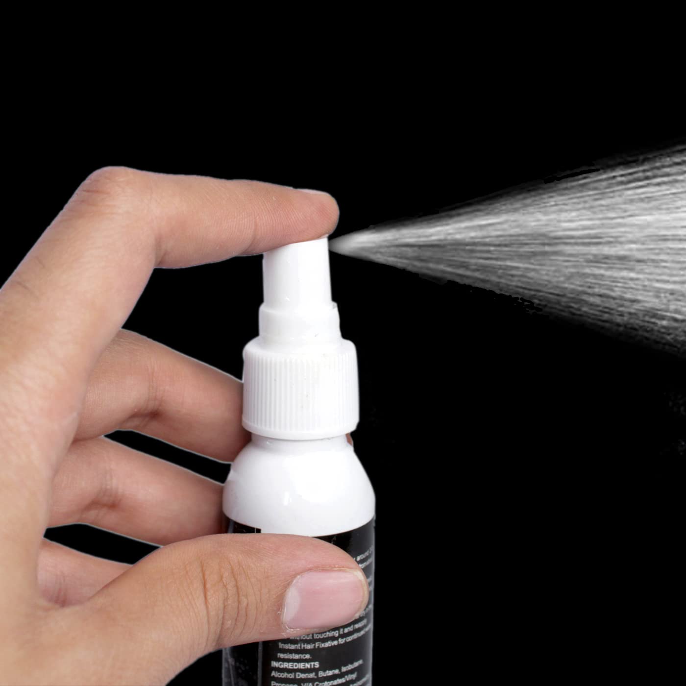 Baal Unisex Hair Loss Fiber Holding Spray for Thinning Hair - 30ml | Natural-Looking Hair Thickening Solution for Men & Women | Perfect for Daily Use, Special Occasions & Confidence Boosting