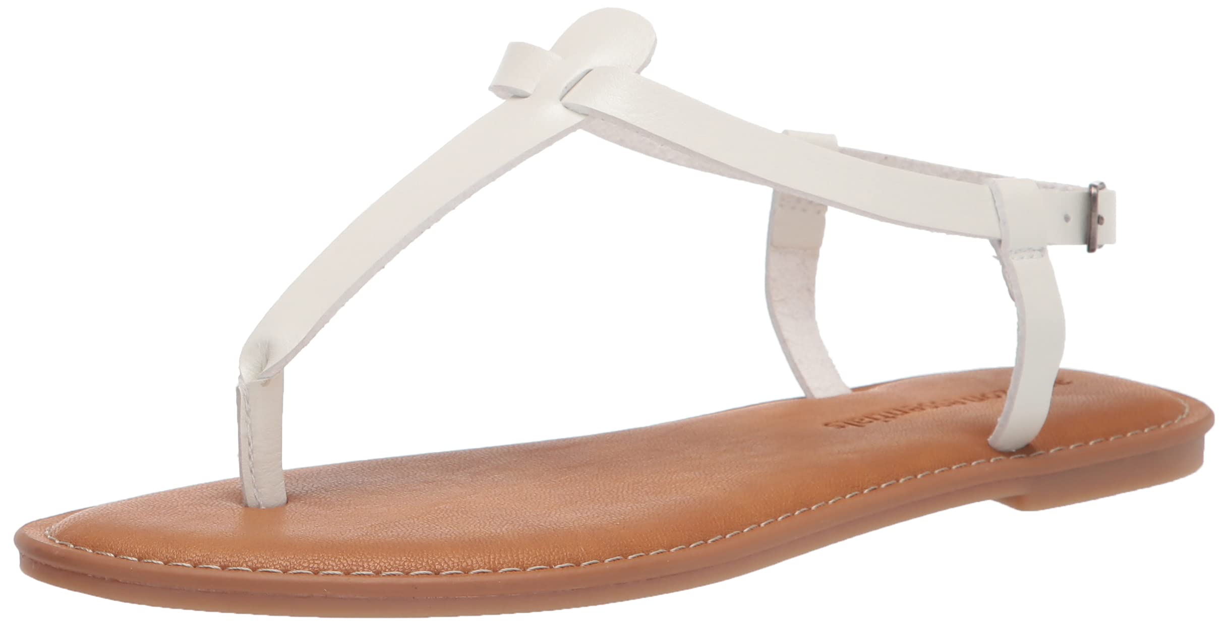 Amazon Essentials Women's Casual Thong Sandal with Ankle Strap - Comfortable Summer Flip Flops for Beach, Pool, and Outdoor Wear