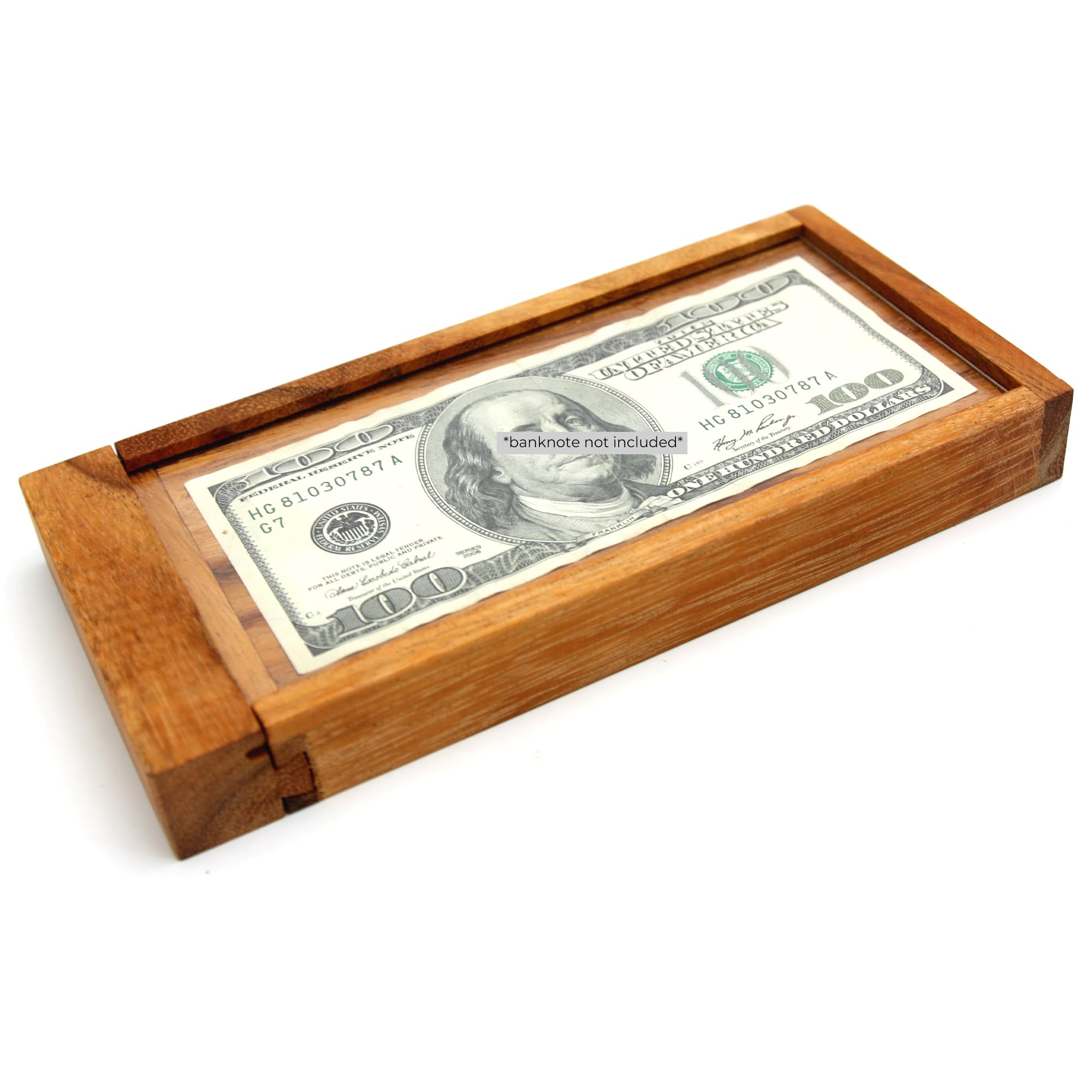 BSIRI ATM Puzzle Box for Adults - Brain Teaser Wooden Secret Box with Hidden Compartments | Mystery Gift Box, Money & Jewelry Storage, 3D Puzzle Lock Box | Perfect for Escape Rooms, Gifts & Home Decor