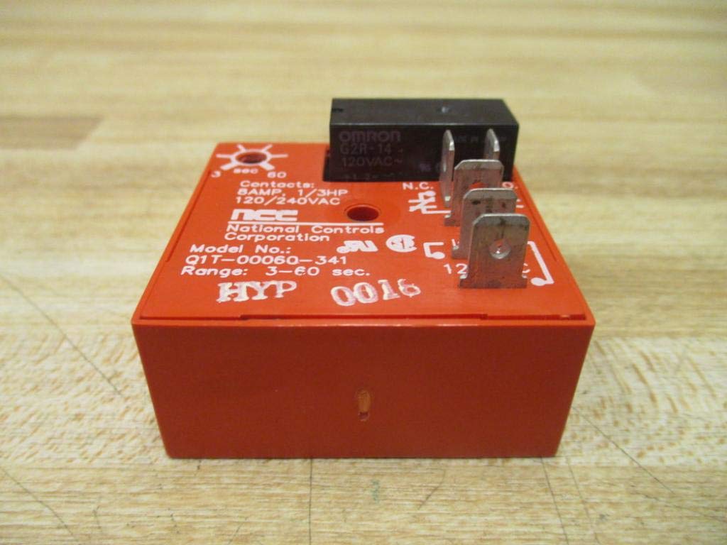 Q1T-00060-341 Solid State Timer Relay 3-60 Seconds - New in Box for Industrial Automation & Control Systems