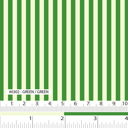 Day In The Country Simplicity Essentials Tone and Tone Green Stripe - Perfect for Home Decor, Farmhouse Style & Country Living
