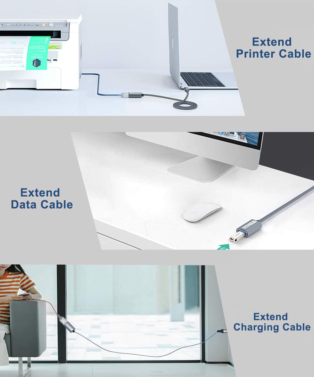USB C to USB 3.0 Adapter Cable - 3.3ft Type C Male to USB A Female OTG Converter for iPhone 13-16 Pro Max, iPad Pro, MacBook Pro/Air 2023, Samsung Galaxy S24/S23 - Fast Data Transfer & Charging for Laptop, Phone, Tablet, Camera