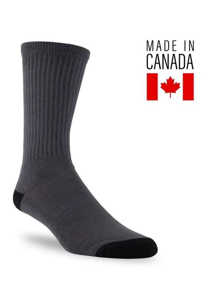 J.B. Field's Athletic Bamboo Sport Crew Socks for Men & Women - Breathable Moisture-Wicking Performance Socks for Running, Hiking & Workout - Eco-Friendly Comfort Socks for Active Lifestyle