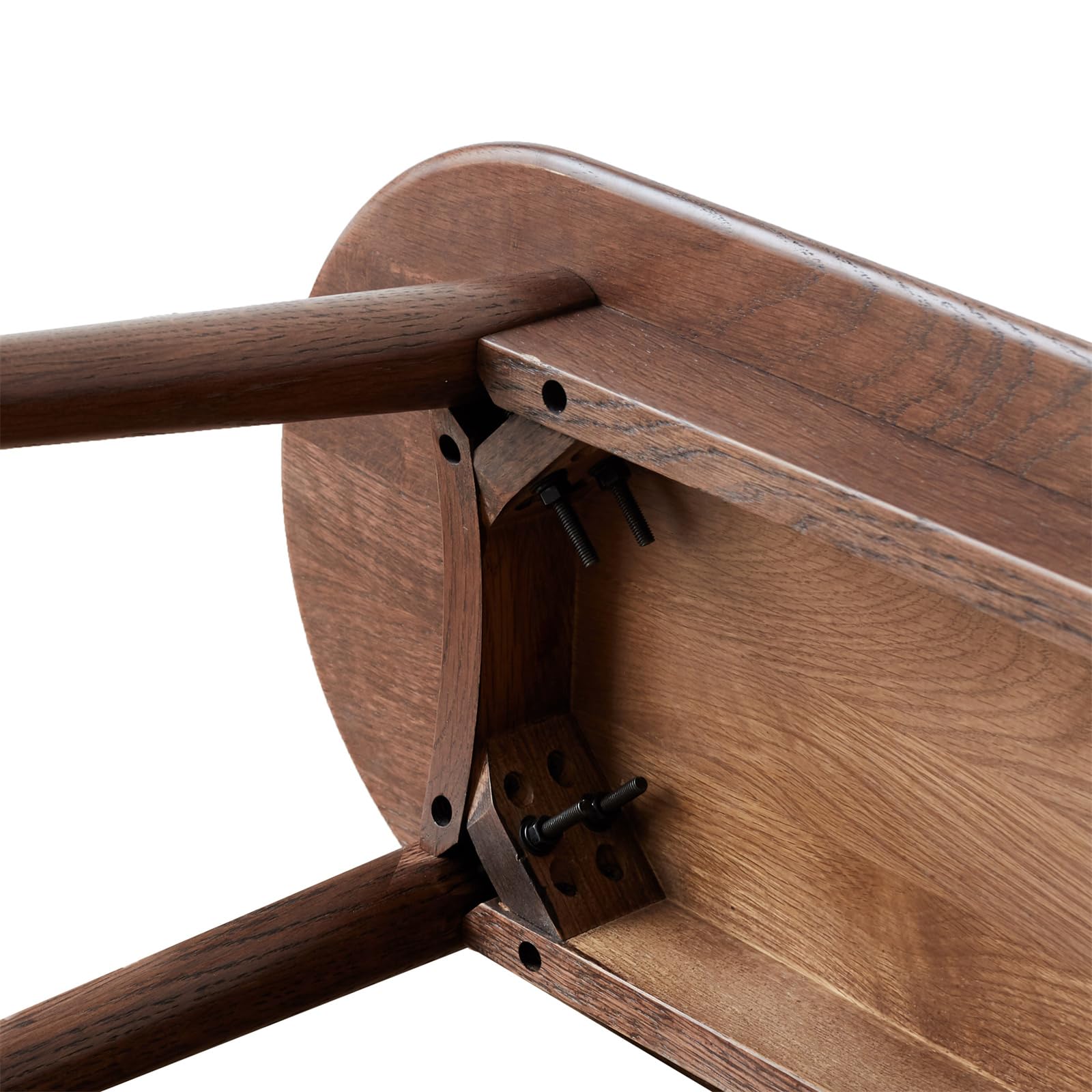 Solid Oak Wood Dining Bench - 47.24