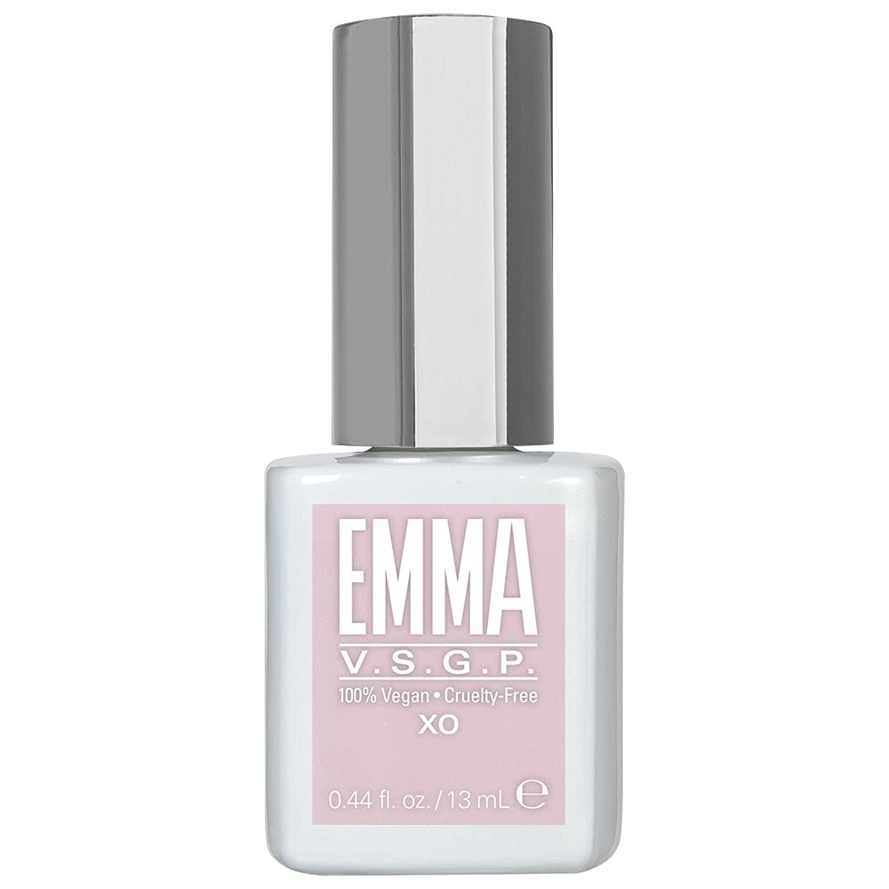 EMMA Beauty Gel Polish - Long Lasting Nail Color for Salon-Quality Manicures | 12+ Free Formula, 100% Vegan & Cruelty-Free (XO, 0.44 fl oz) | Perfect for Home Nail Art & Professional Salons