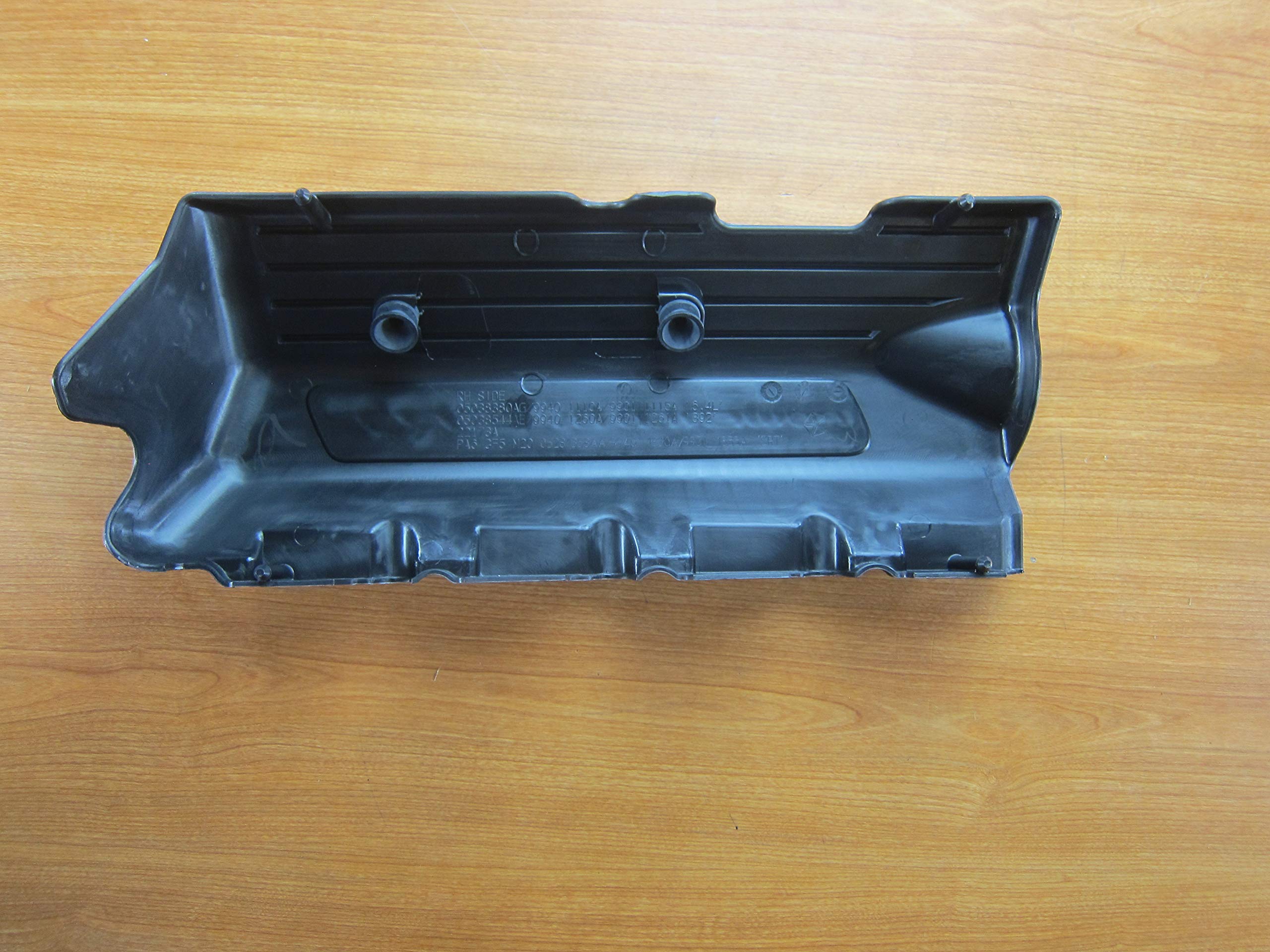 Mopar Dodge Charger & Challenger Left Right Side Engine Cover with SRT Badge - Upgrade Your Muscle Car Engine Bay for Performance & Style