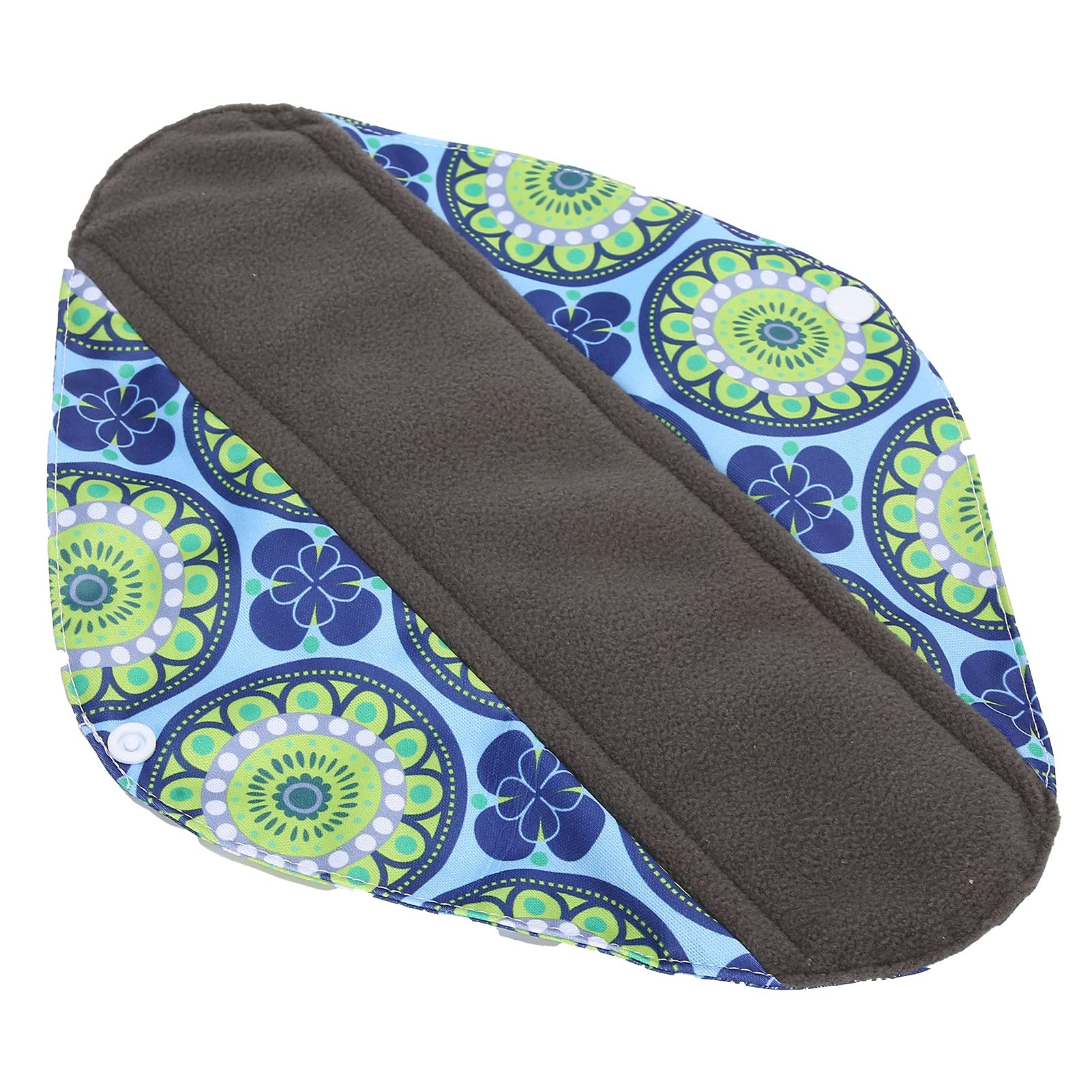 **Organic Cotton Waterproof Menstrual Pads for Women - Reusable, Odor Control, Leak-Proof (Size L) - Perfect for Home, Travel & Active Lifestyle**