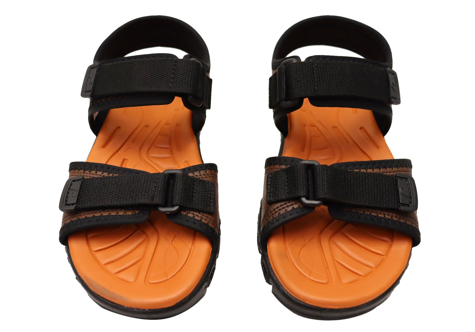 Men's Comfortable Adjustable Sandals - Pegada Saul Brazilian Leather Flip Flops for Beach, Pool & Summer Walking