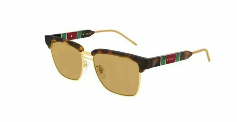 Gucci GG 0606SK 003 Havana/Brown Gradient Sunglasses for Women - Luxury Designer Shades with UV Protection - Perfect for Beach, Driving & Fashion Outfits
