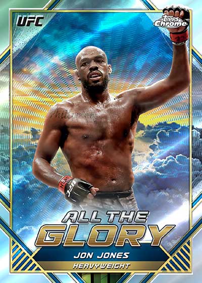 2024 Topps UFC Chrome Trading Cards Value Box - Collectible Sports Cards for UFC Fans, Fight Night Events & Memorabilia Collectors