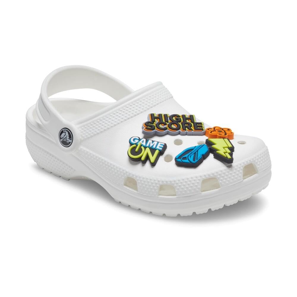 Crocs Unisex Jibbitz Shoe Charms - Boys & Teens Multi-Pack (12-Piece) | Fun & Colorful Clog Accessories for School, Beach & Everyday Wear