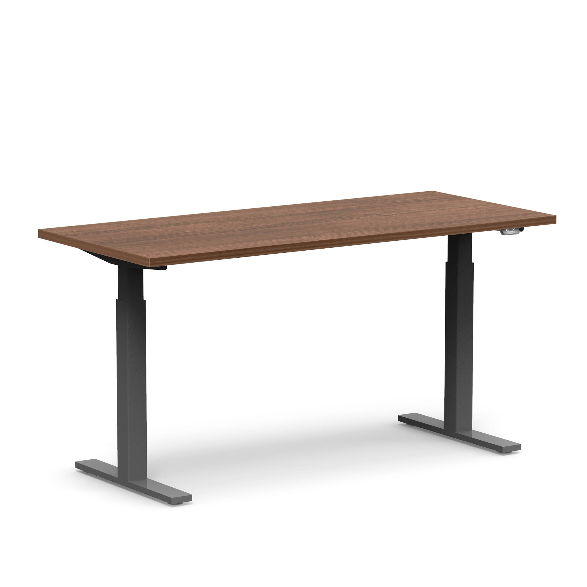Adjustable Height Desk Series L 2S - Electric Standing Desk for Home & Office - Ergonomic Workstation for Sitting & Standing - Perfect for Remote Work & Study