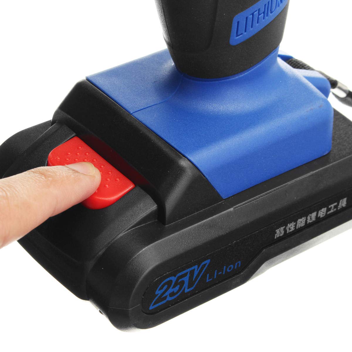 25V Rechargeable Cordless Drill - Lithium-Ion Power Screwdriver with 2 Batteries & 1 Charger - Perfect for DIY Projects, Home Repairs, and Professional Construction Work