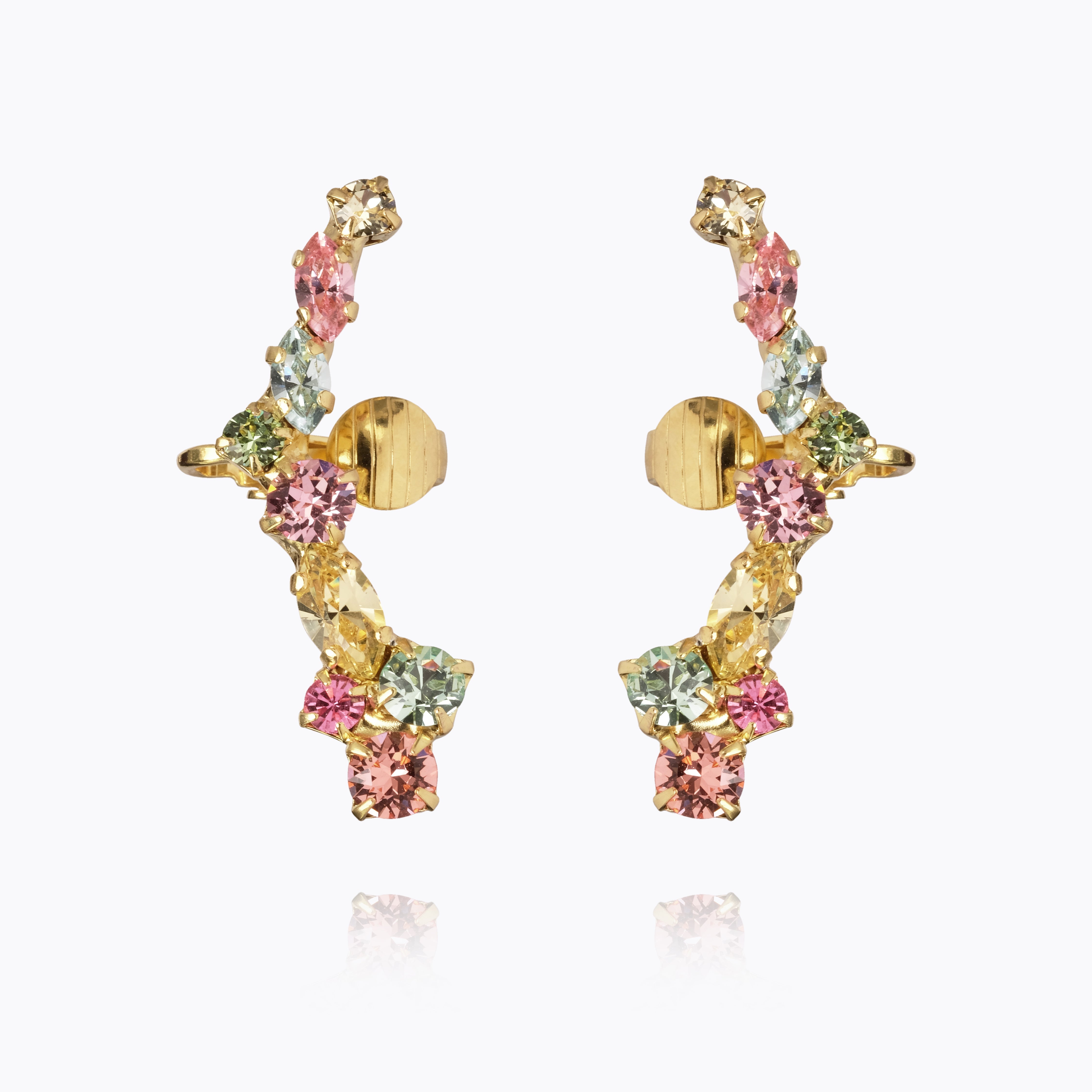 Mirabel Rainbow Earrings for Women - Colorful Dangle Drop Earrings for Casual & Party Wear - Perfect for Festivals, Weddings & Everyday Fashion