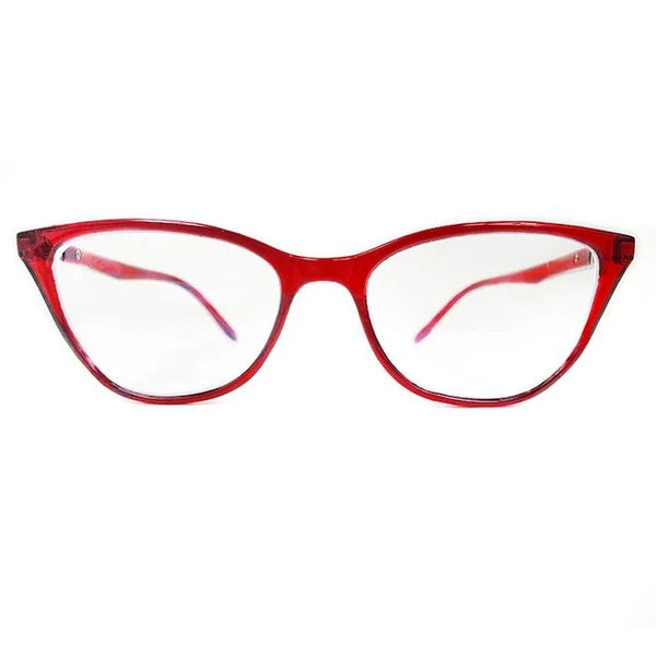 Juliet Prescription Red Glasses - Stylish & Comfortable Eyewear for Women | Perfect for Reading, Driving & Fashion Accessories