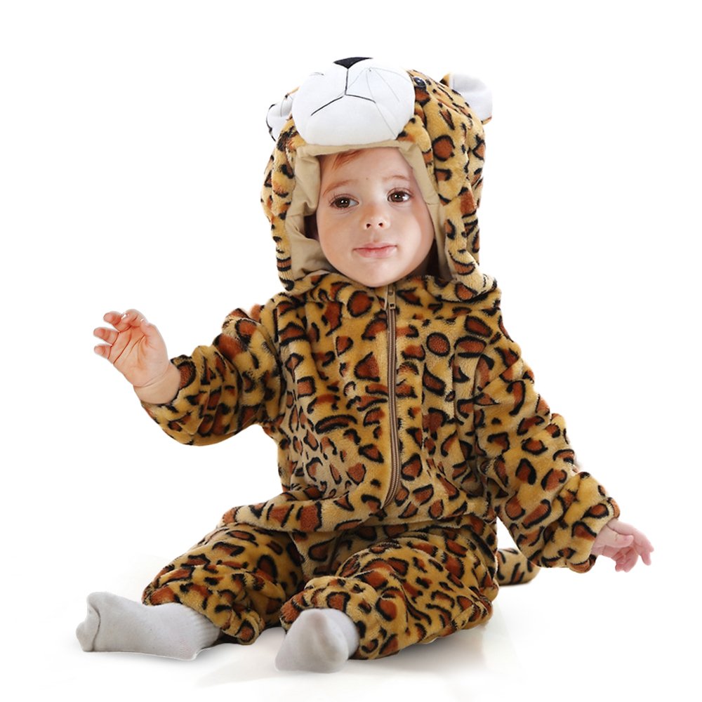 Adorable M&M SCRUBS Animal Cosplay Outfits - Cute Infant Costume for Boys & Girls | Winter Romper for Baby Photoshoot, Christmas Party & Holiday Dress-Up