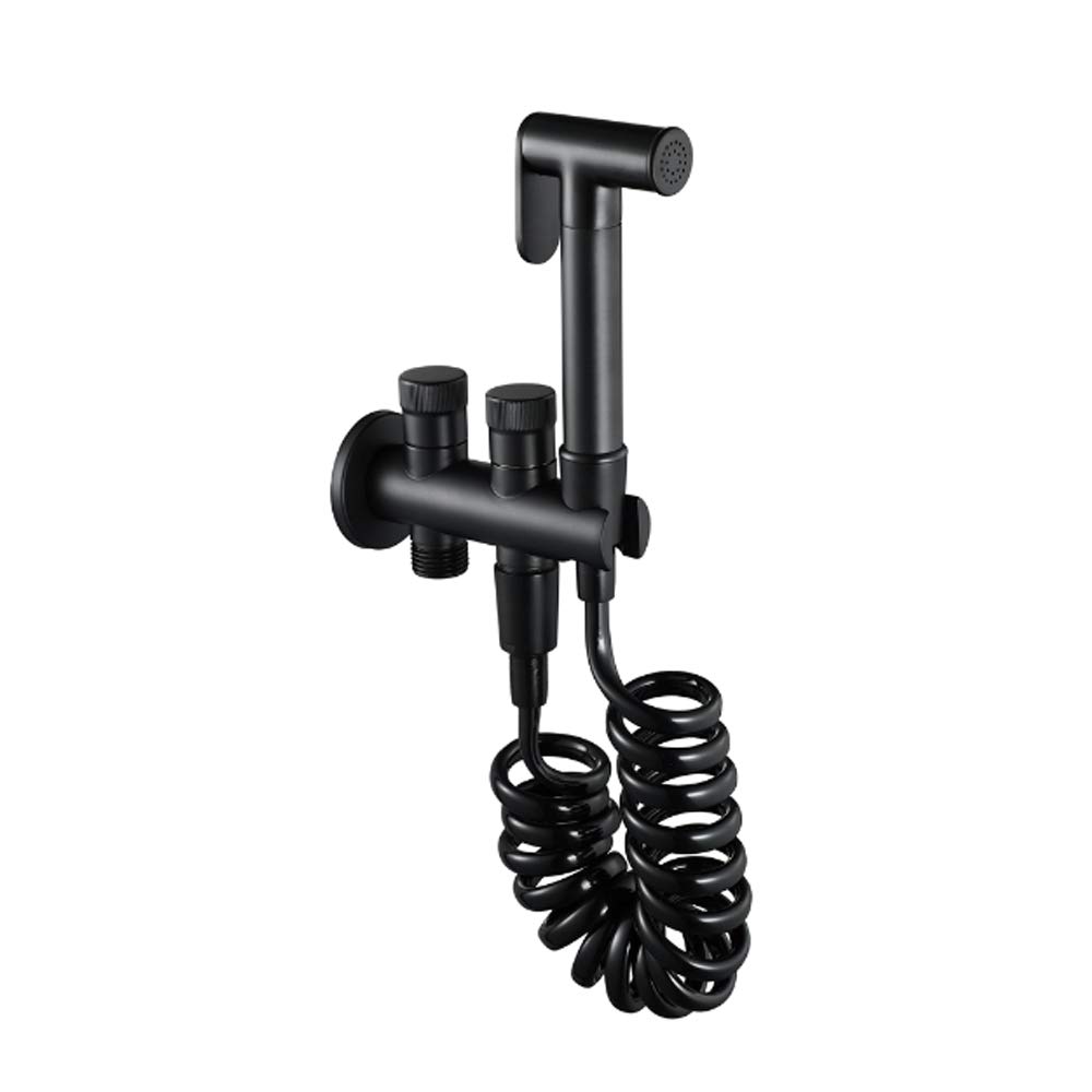 Portable Handheld Bidet Sprayer Kit - Adjustable Pressure Toilet Sprayer for Cloth Diaper Cleaning, Easy Installation Bathroom Faucet Attachment | Perfect for Baby Diaper Rinsing, Pet Cleaning & Personal Hygiene