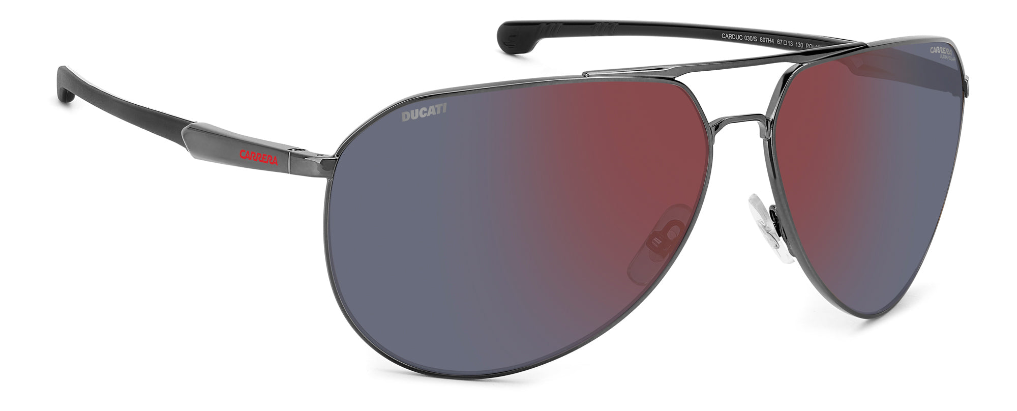Carrera Ducati CARDUC 030/S Sunglasses - Motorcycle Riding, Cycling & Outdoor Sports Eyewear for Men & Women