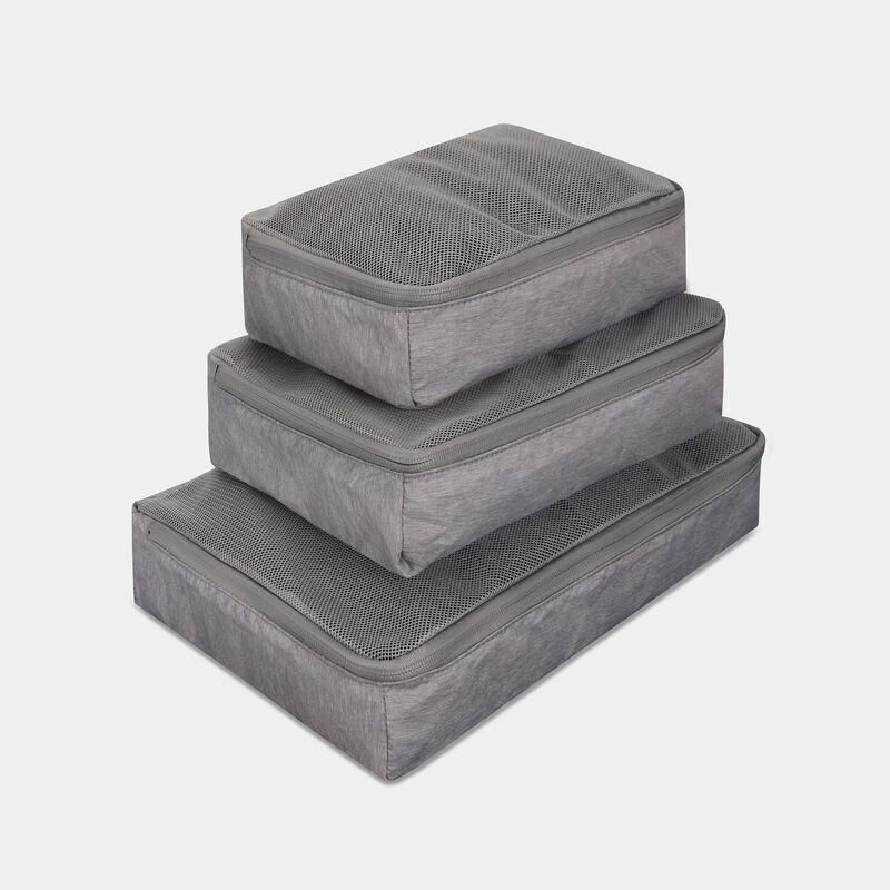 Travelon 3-Piece Soft Packing Cubes Set - Lightweight & Durable Travel Organizers for Suitcases, Backpacks & Carry-On Luggage - Perfect for Business Trips, Vacations & Weekend Getaways