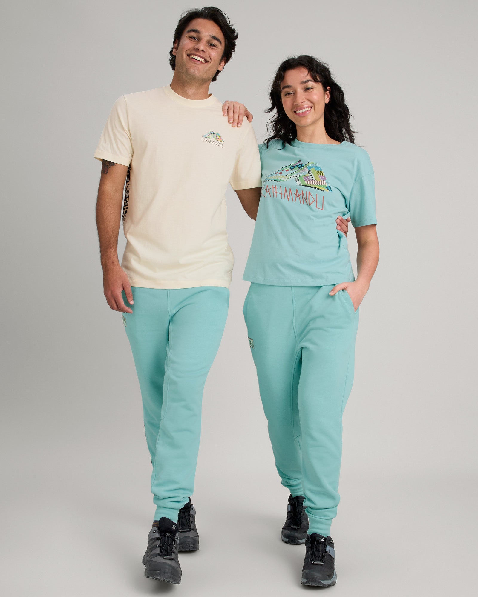 Jason Woodside ANY Time LT Sweats - Unisex Joggers with Splash Design | Comfortable Casual Pants for Men & Women | Perfect for Lounge, Gym, and Streetwear Fashion