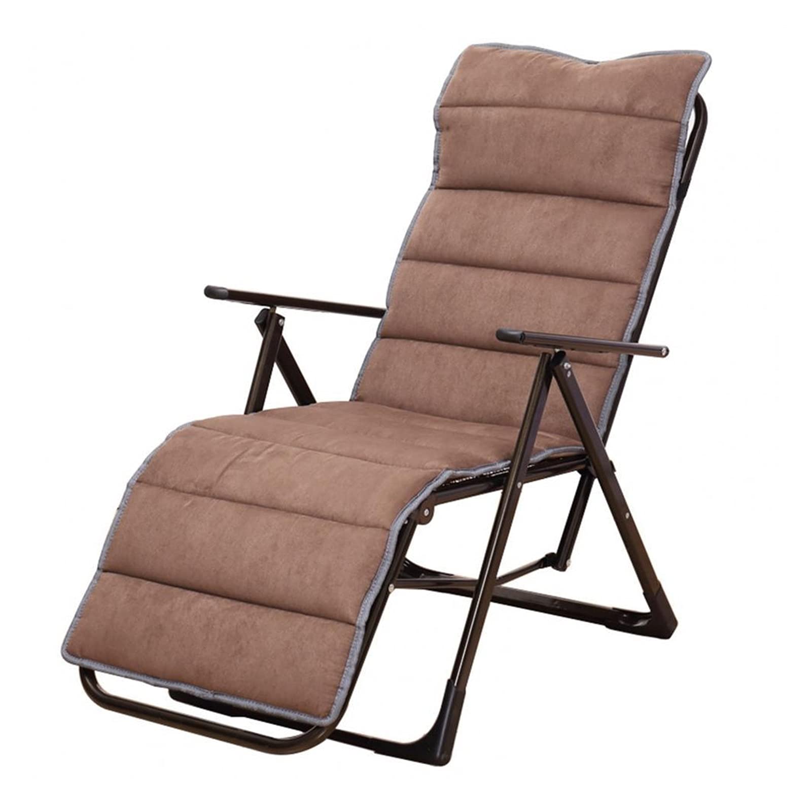 Foldable Sun Lounger Cushion - Waterproof Outdoor Chair Pad with Anti-Slip Bottom, Thick Soft Recliner Sofa Mat for Patio, Garden, Poolside & Beach Relaxation | Perfect for Backyard, Deck and Vacation Use