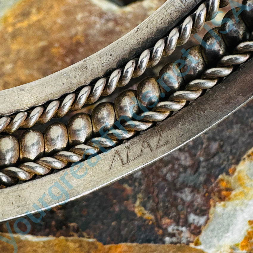Authentic Sterling Silver Southwestern Style Twisted Wire Cuff Bracelet for Women | Handmade Boho Jewelry | Perfect for Festivals, Weddings & Everyday Wear