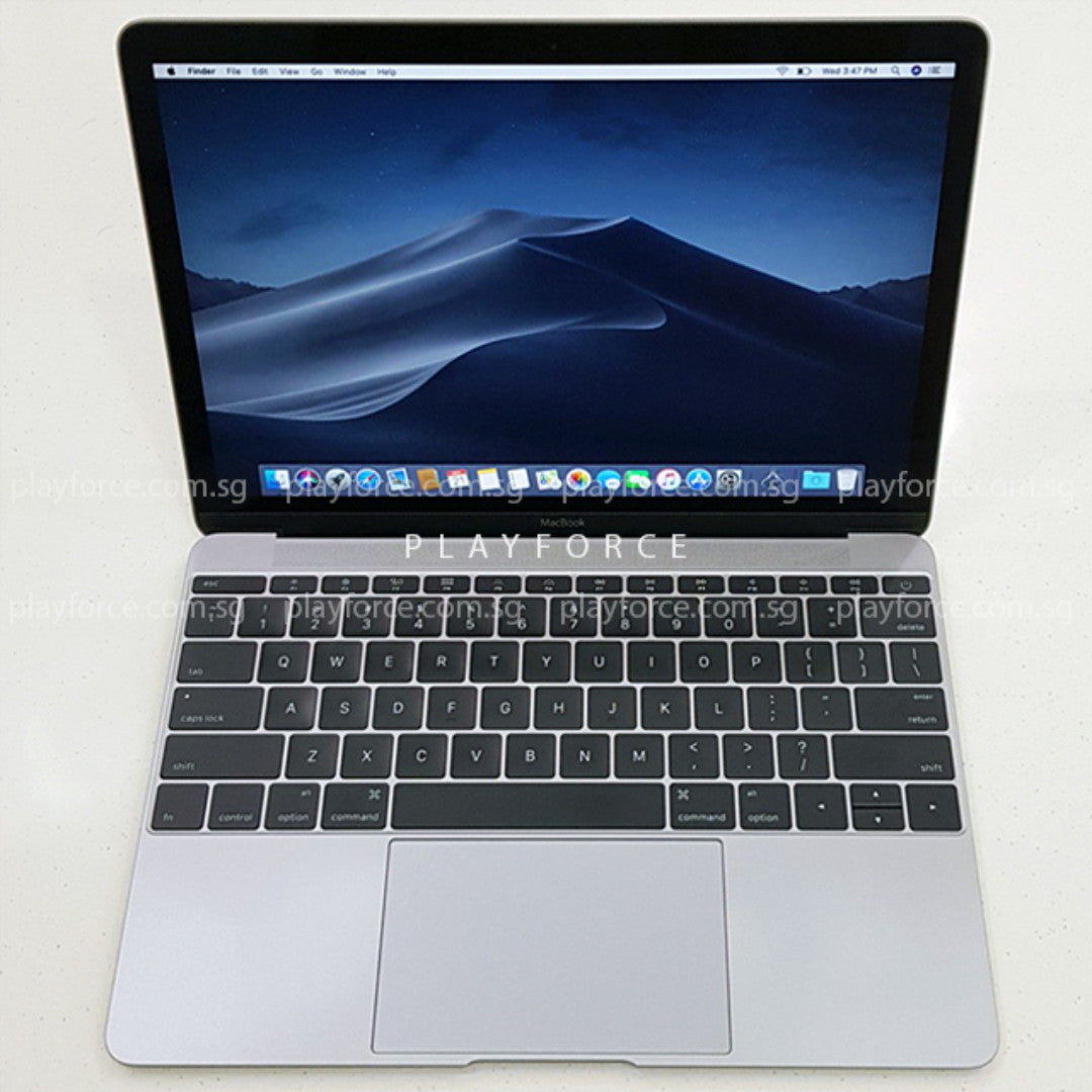 Apple MacBook 2015 (12-inch Retina Display, 500GB SSD, Space Gray) - Ultra-Thin Laptop for Work, Travel & College Students