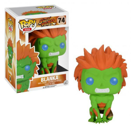 Funko Pop! ASIA Street Fighter: Blanka #74 - Collectible Vinyl Figure for Gamers & Anime Fans | Perfect for Display, Gifts, and Gaming Room Decor