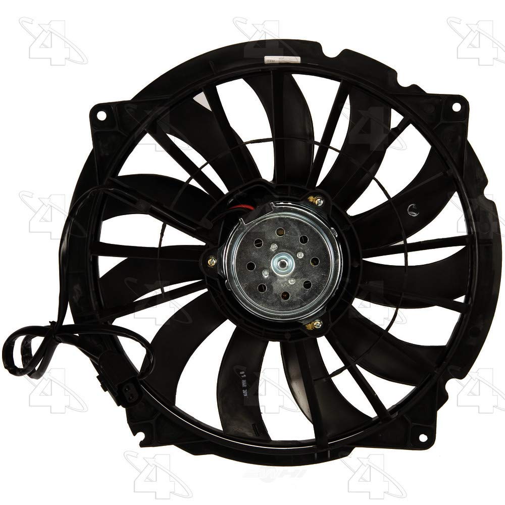 Four Seasons A/C Condenser Fan Assembly - Part Number 76060 - Compatible with Multiple Vehicle Models - Perfect for AC System Repairs & Maintenance