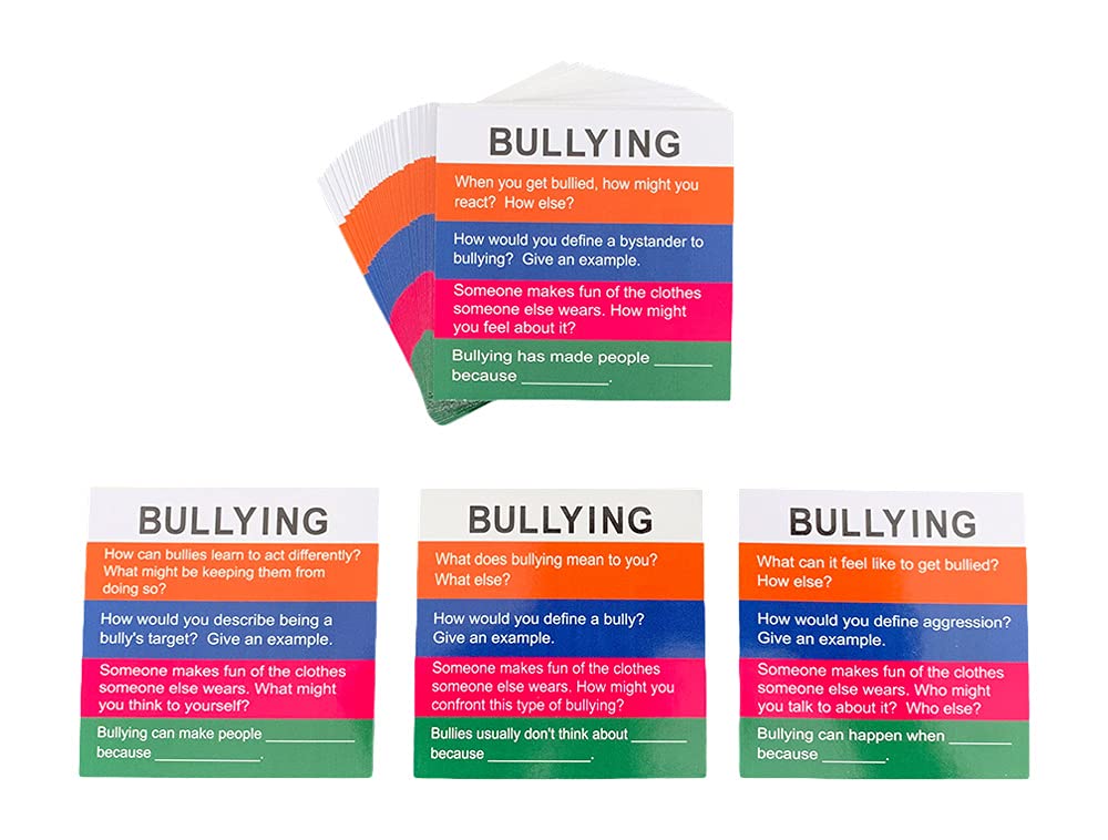 Totika Cube Six Deck Set - Self-Esteem & Social Skills Therapy Game for Kids & Teens - Perfect for Family Game Night, Classroom Activities & Counseling Sessions
