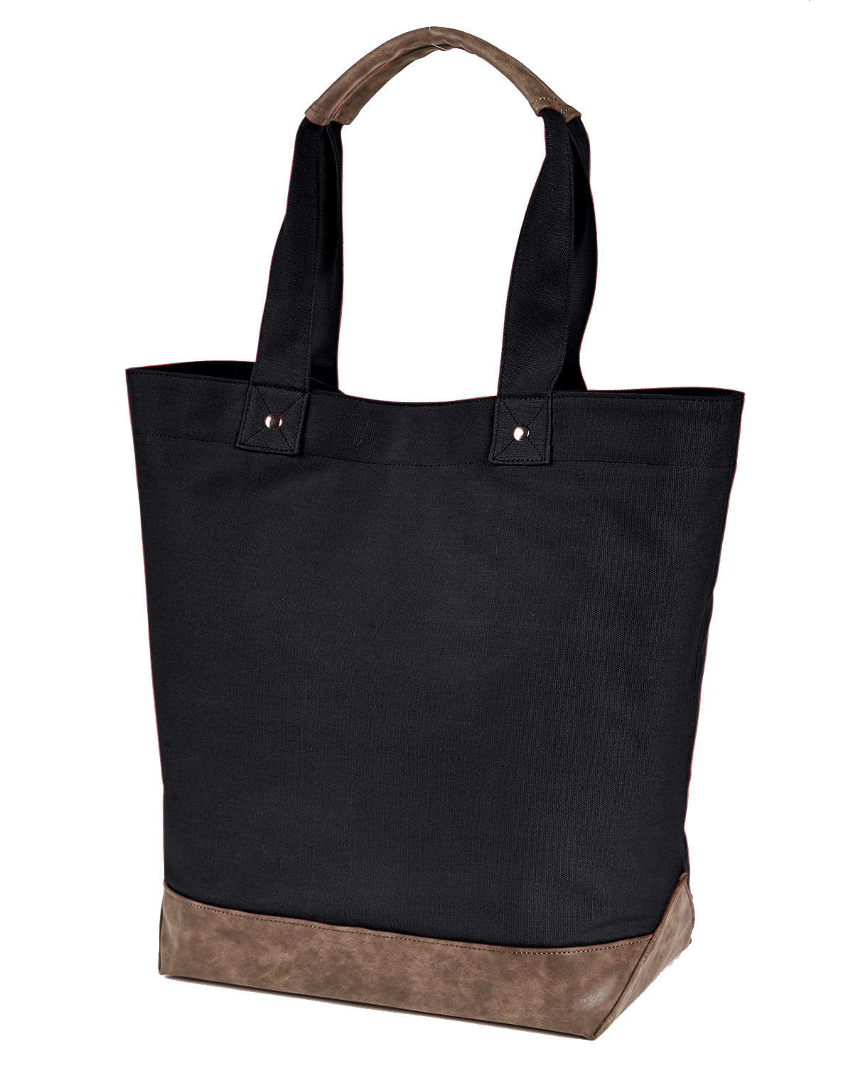 Authentic Pigment AP1921 Canvas Resort Tote - Stylish Beach Bag for Women, Durable & Spacious Summer Tote for Vacation, Pool, Travel & Shopping